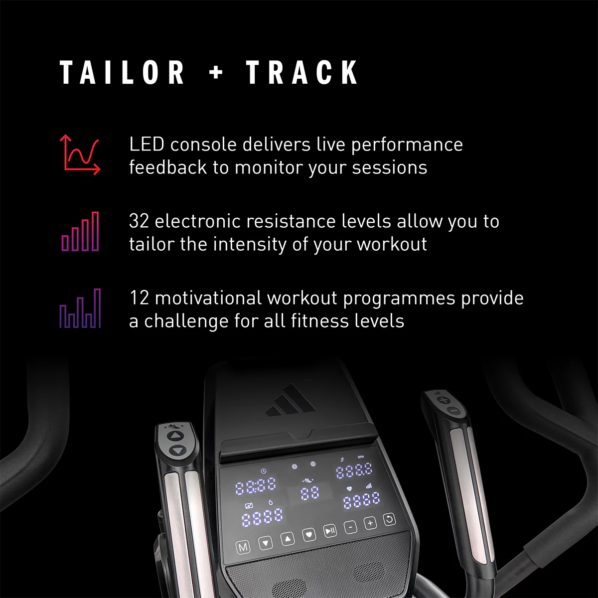 adidas X-800 Power Stride Elliptical Cross Trainer - Image 9