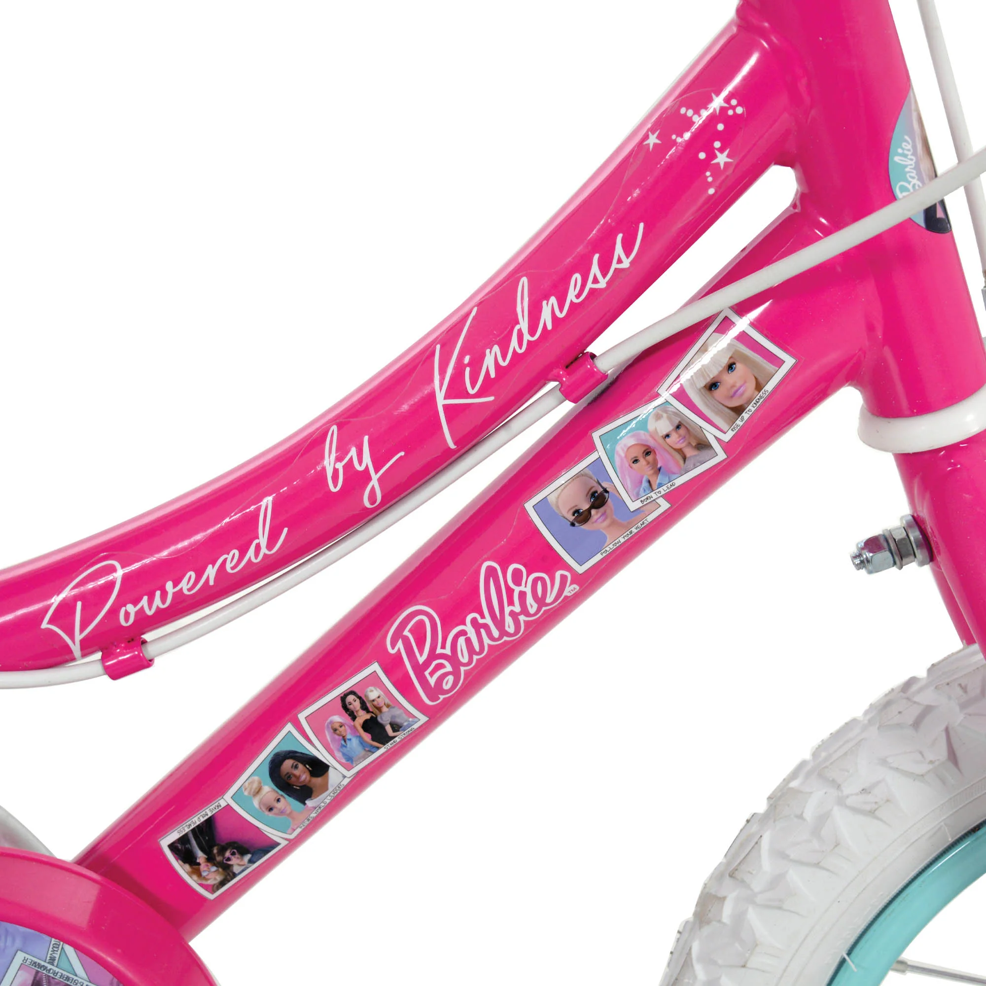 Barbie 14" Wheel Size Kids Beginner Bike - Image 3