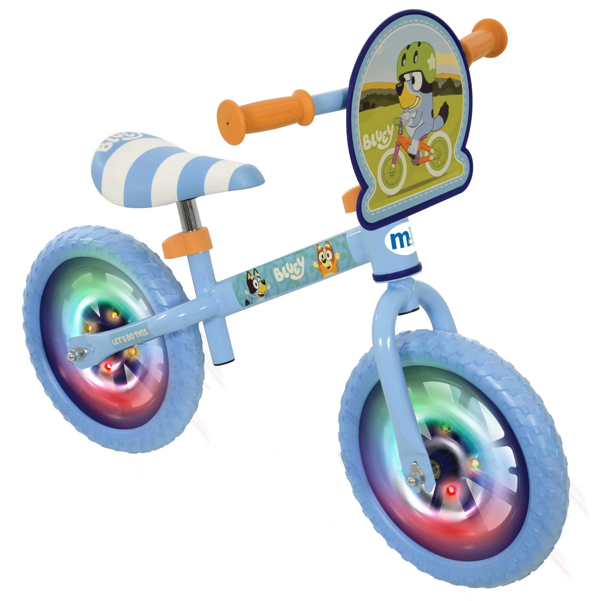 Bluey 12" Balance Bike with Light Up Wheels - Image 9