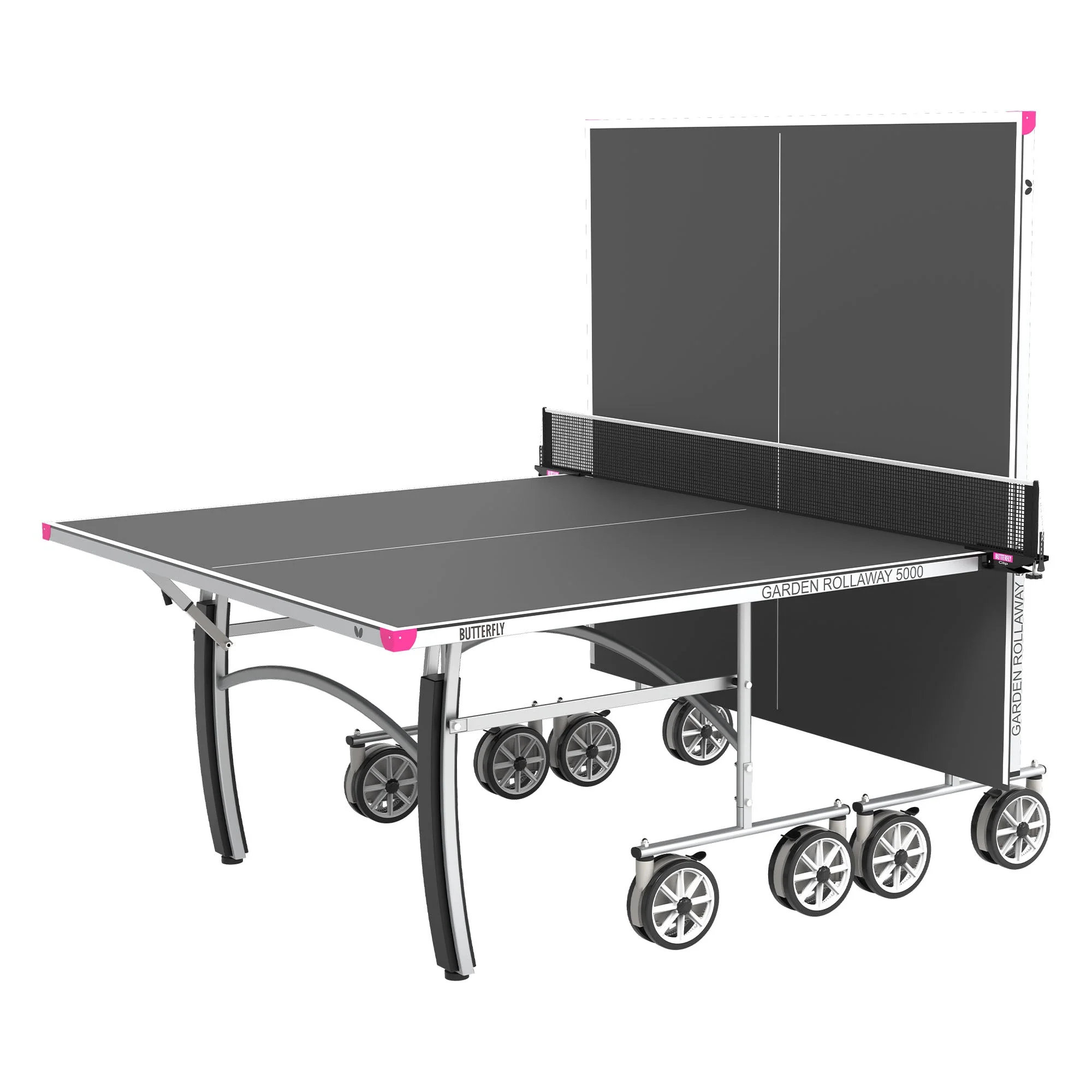 Butterfly Garden Rollaway 5000 Outdoor Table Tennis Table - Image 7
