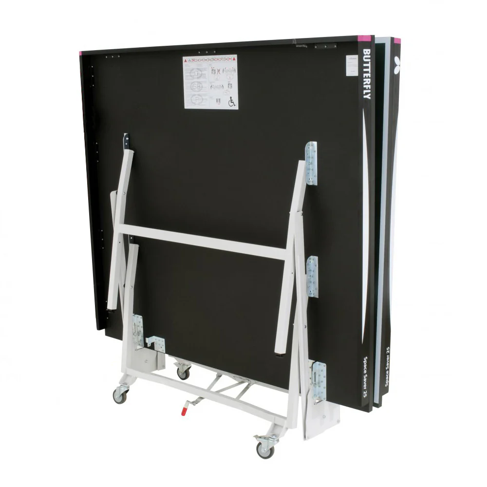 Butterfly Space Saver Rollaway 25 Indoor Table Tennis Table - Image 4