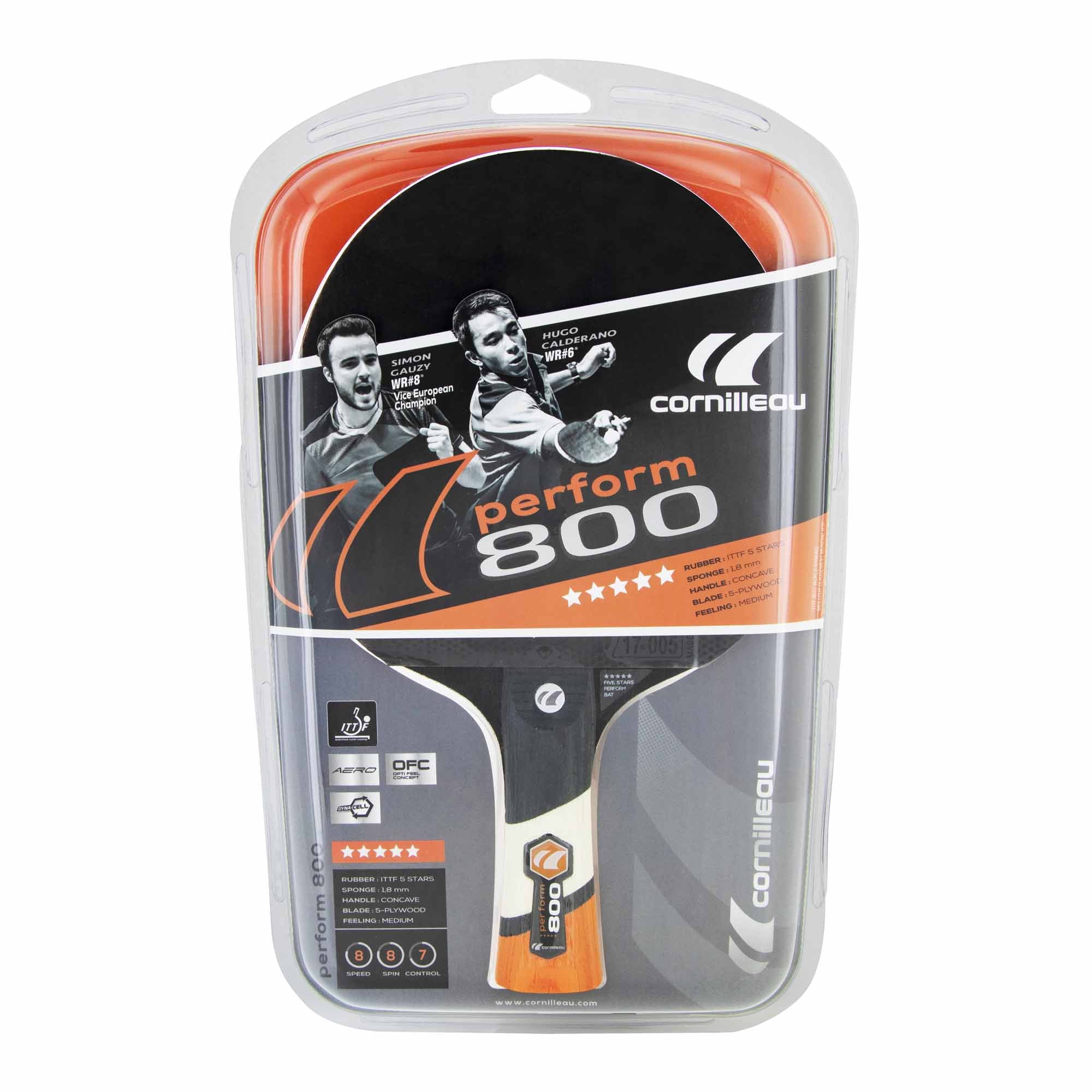 Cornilleau Perform 800 Table Tennis Bat - Image 3