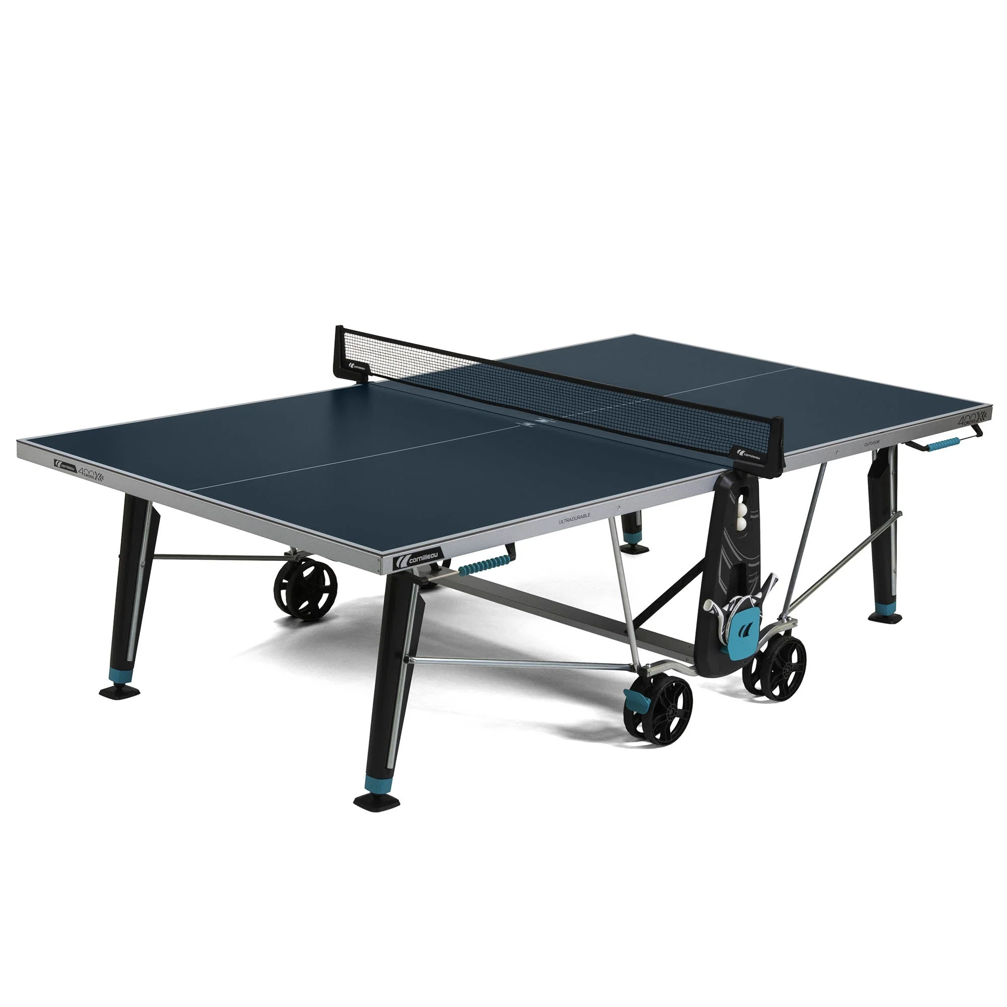 Cornilleau Sport 400X Rollaway Outdoor Table Tennis Table - Image 3