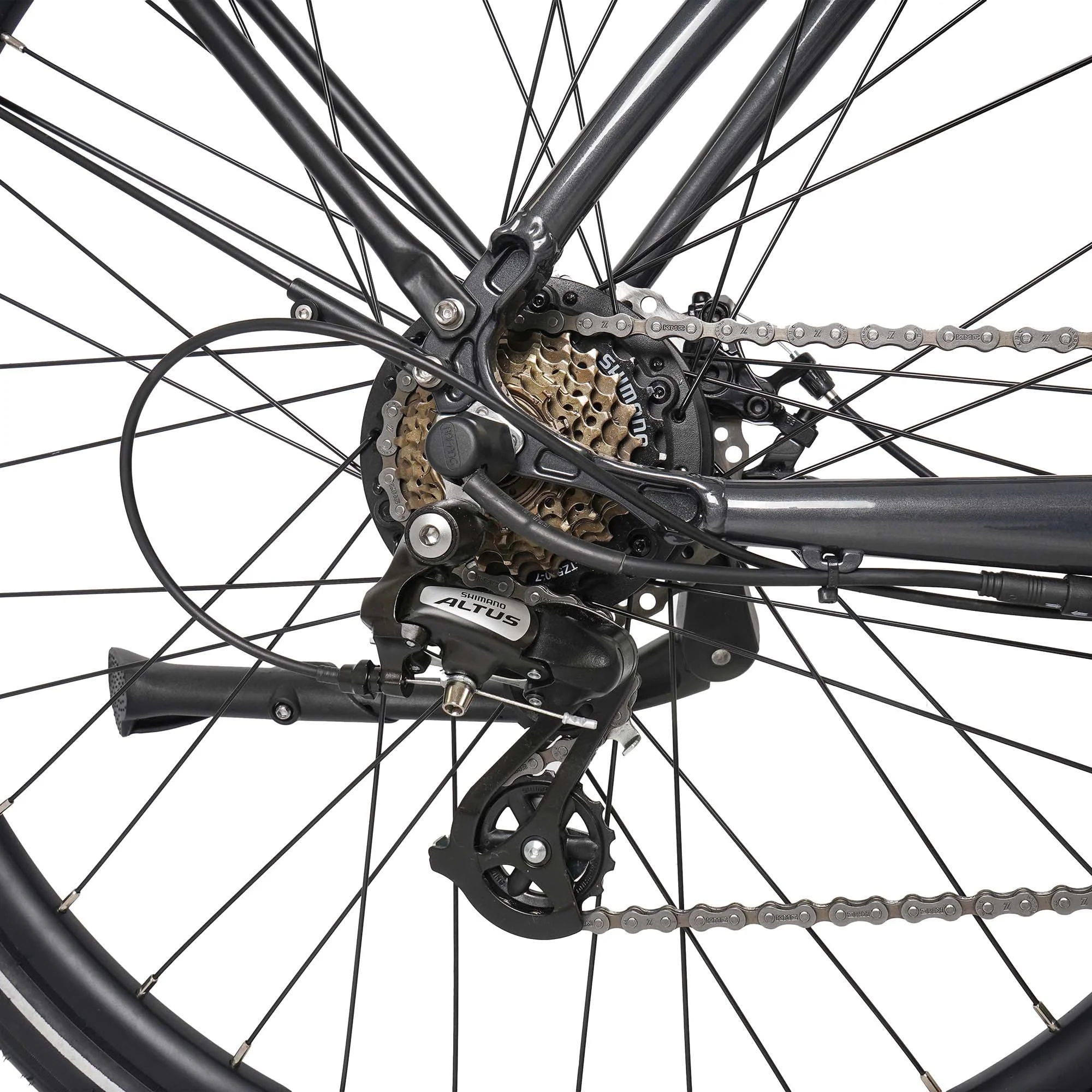 Dawes Scenic Low Step Electric Hybrid Bike - Image 4