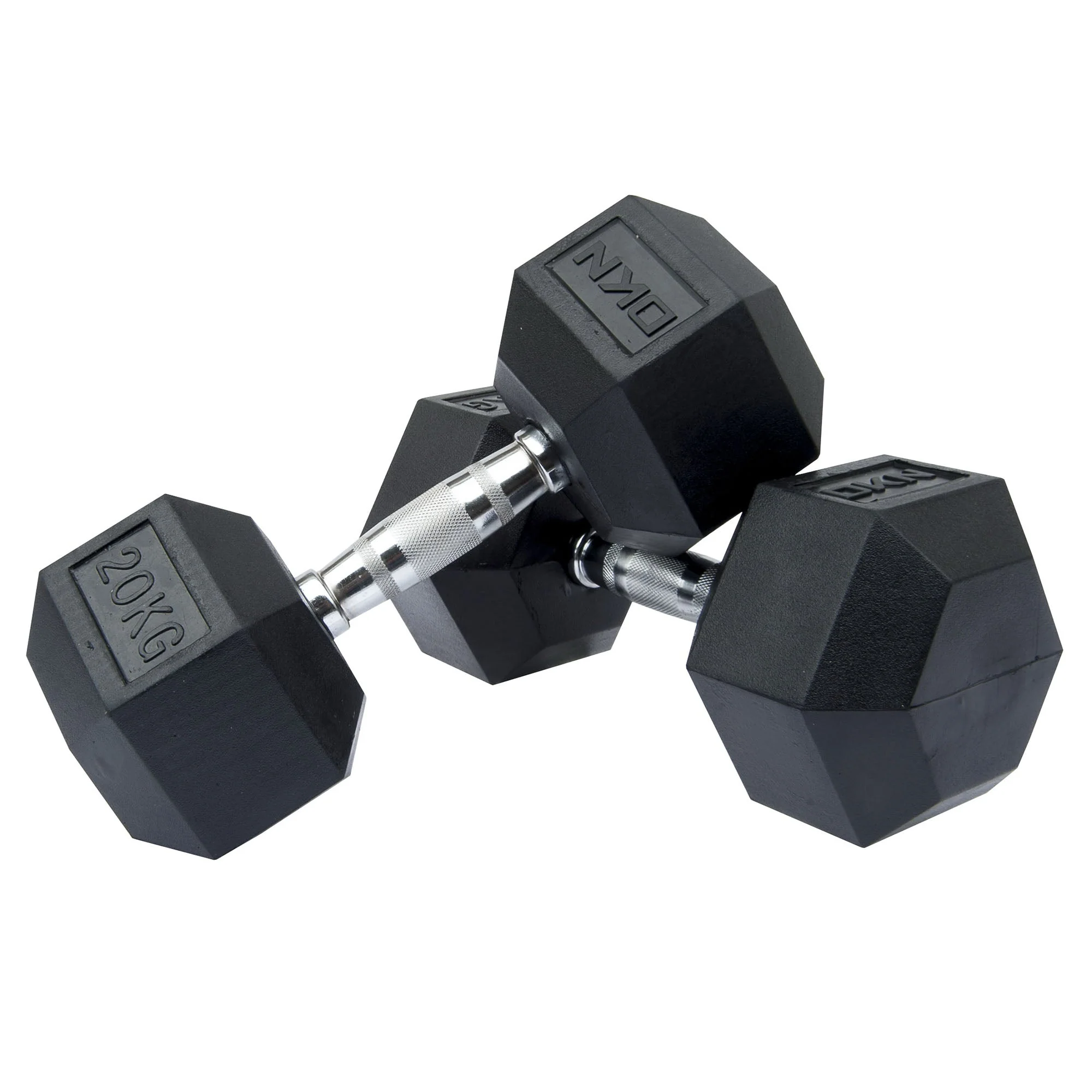 DKN Rubber Hex Dumbbells - Image 19