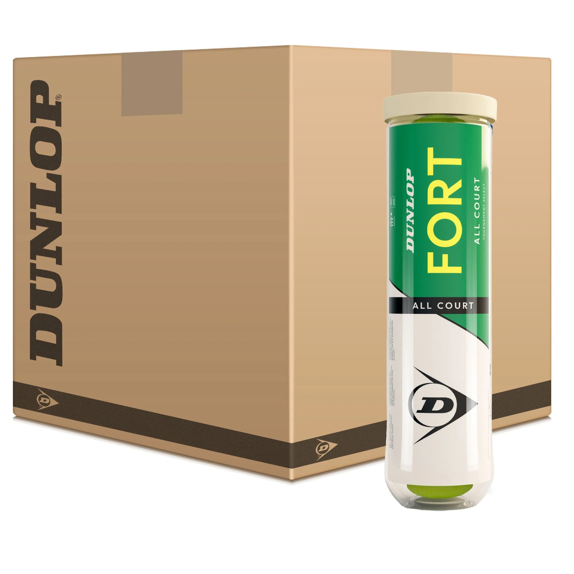 Dunlop Fort All Court Tournament Tennis Balls - Image 2