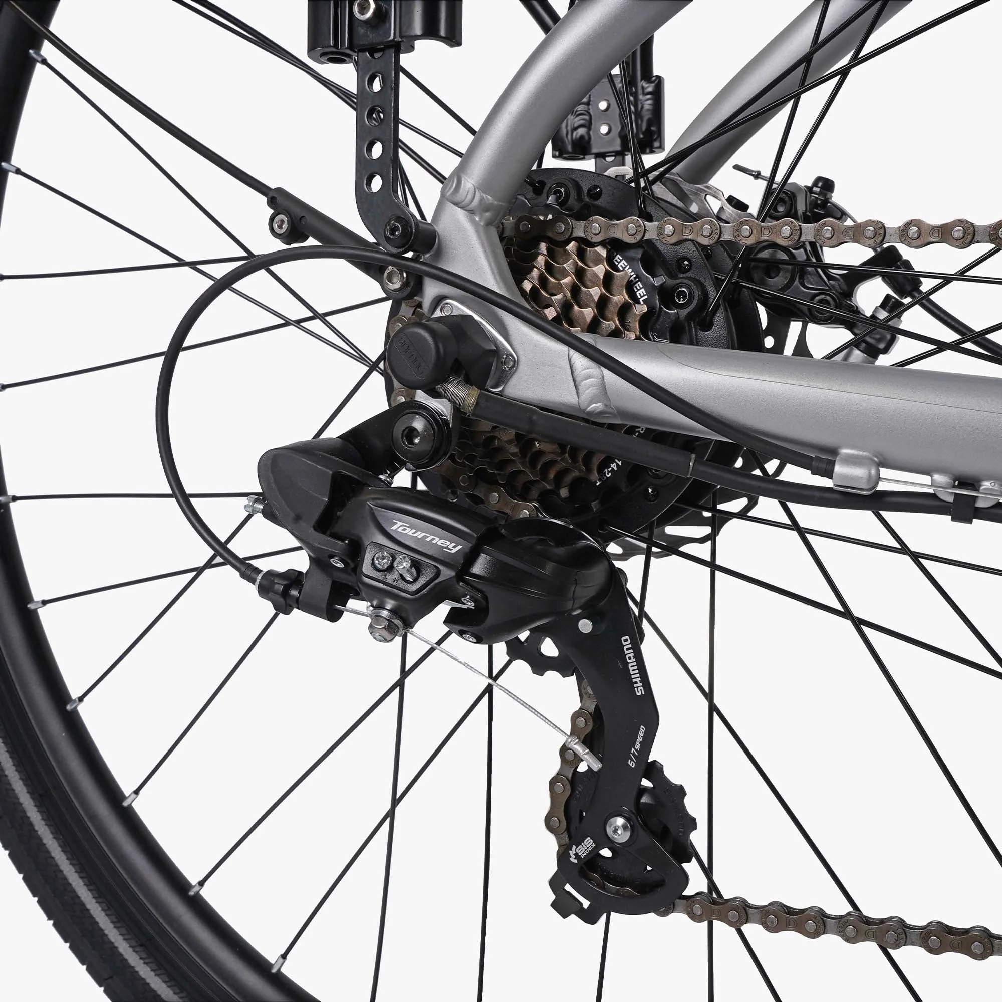 Falcon Horizon Crossbar Electric Hybrid Bike - Image 7