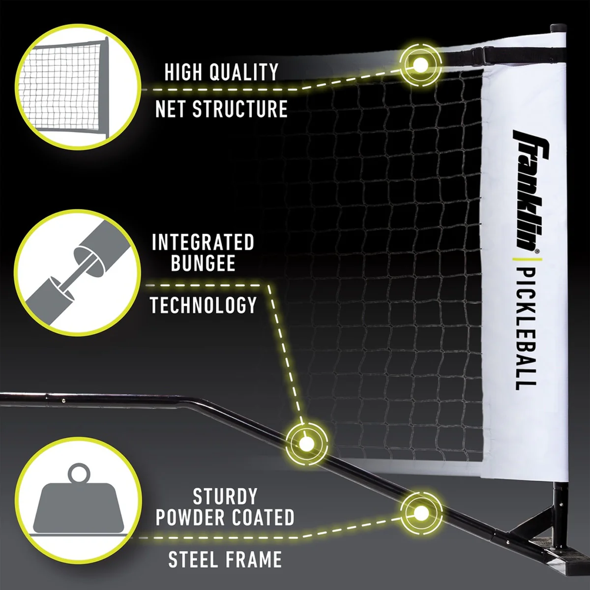 Franklin Pickleball Official Net - Image 8