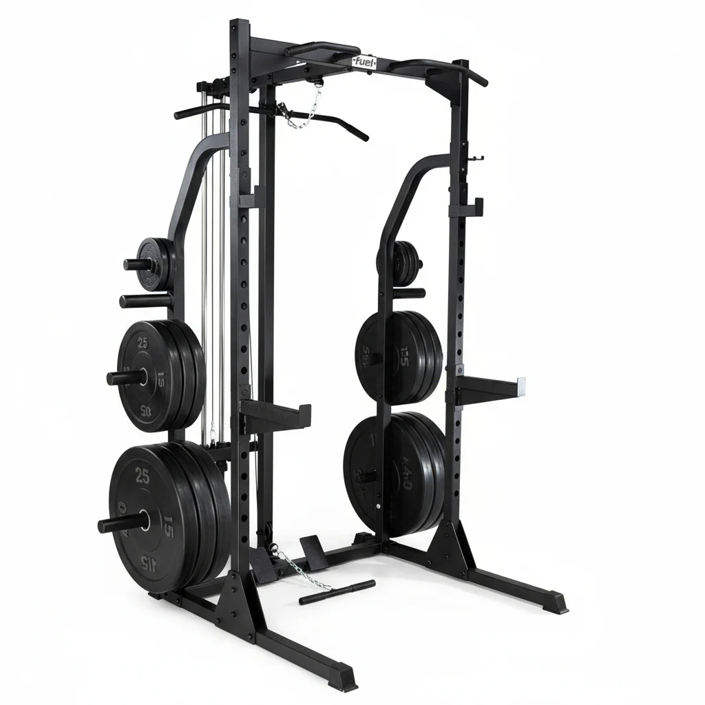 Fuel Fitness Power Rack with Hi-Lo Pulley - Image 11
