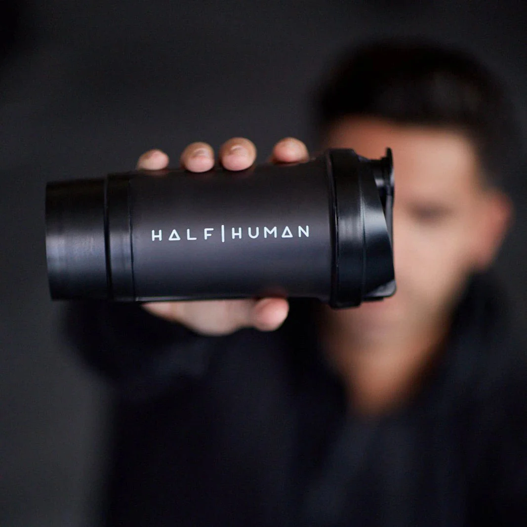 Half Human 500ml Protein Shaker Bottle - Image 4