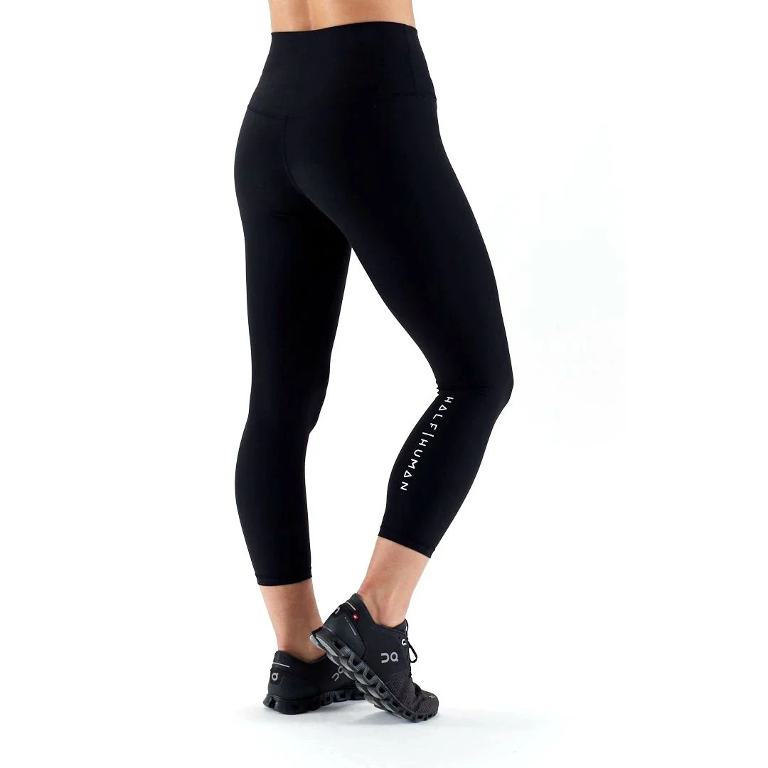 Half Human Ladies High Waist Workout Leggings - Image 2