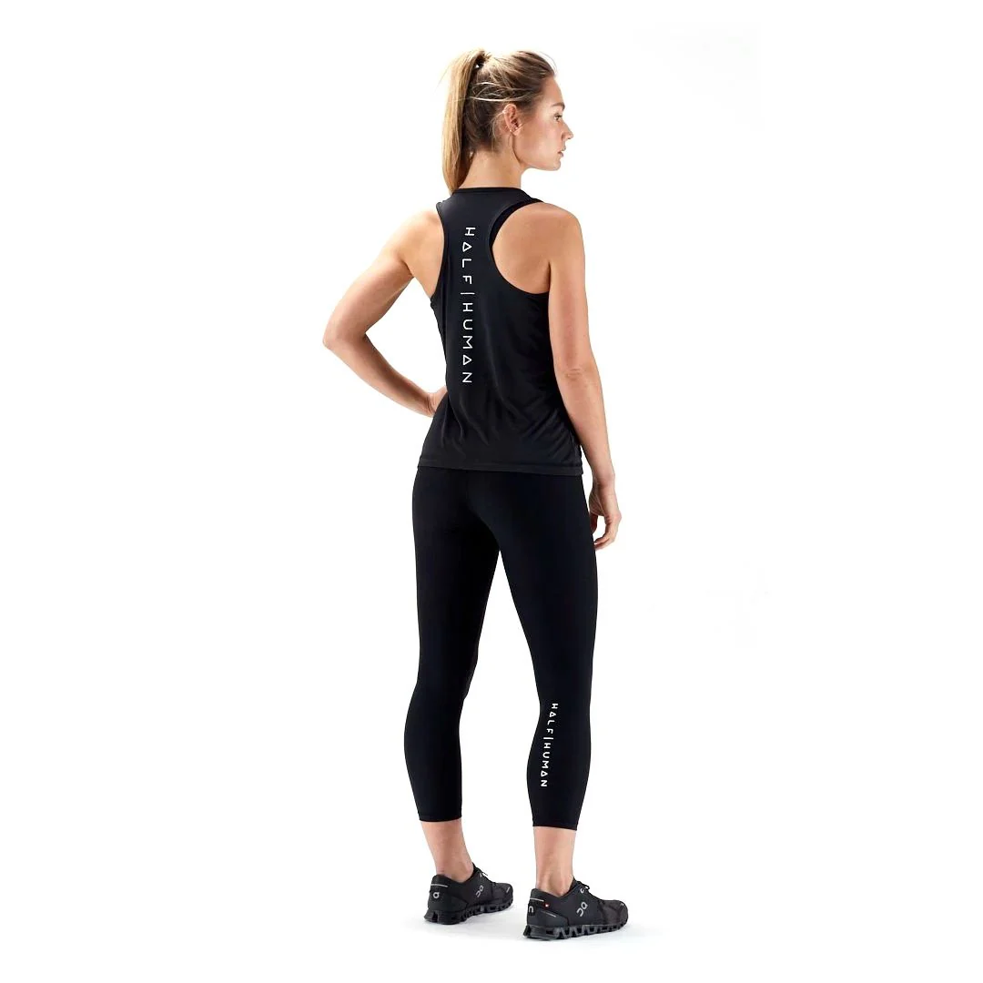 Half Human Ladies High Waist Workout Leggings - Image 7