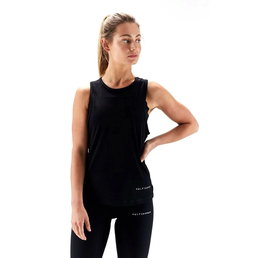 Half Human Ladies Technical Vest Top - Image 6