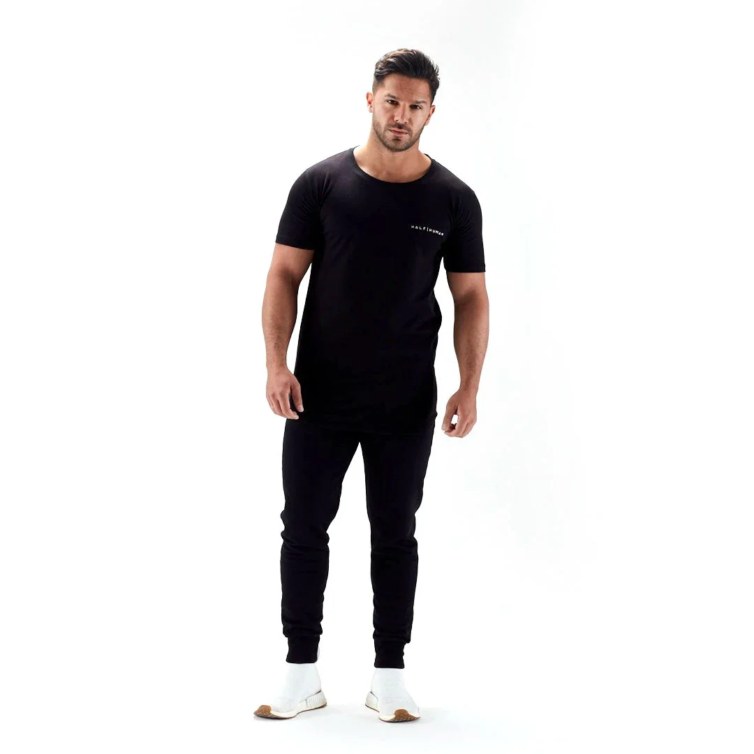 Half Human Mens Tapered Fit Joggers - Image 4