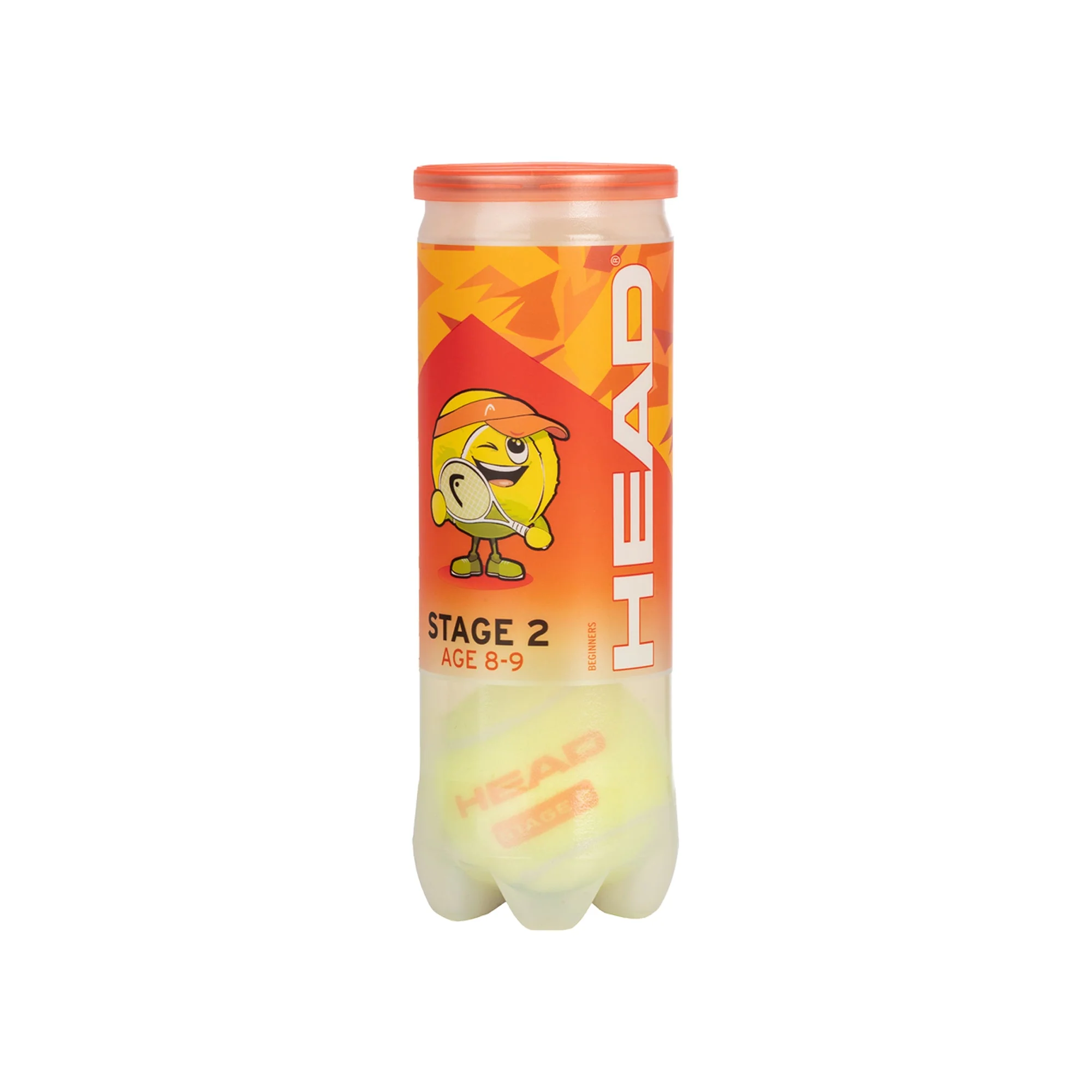 Head Stage 2 Orange Mini Tennis Balls