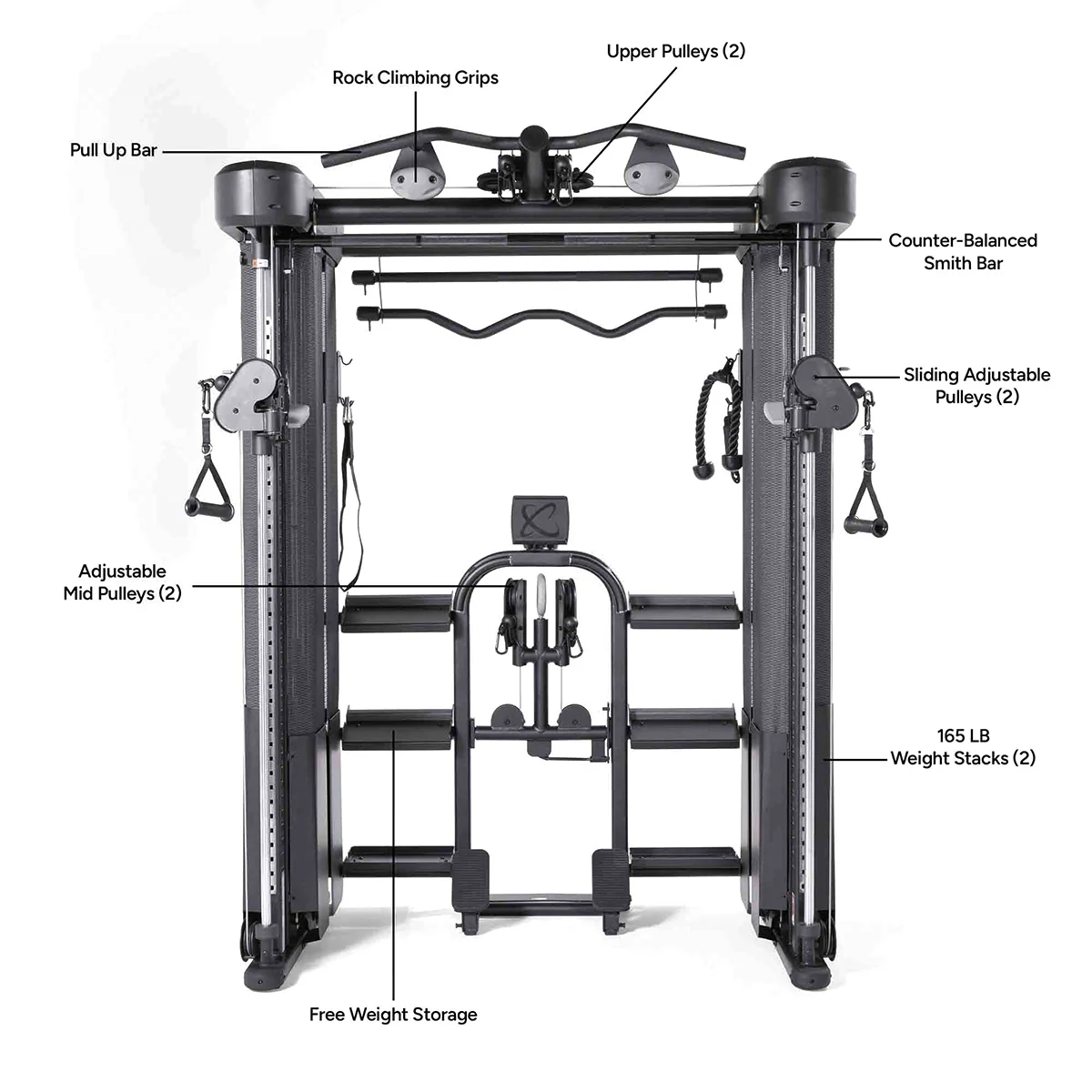 Inspire Fitness FT2 Pro Functional Trainer Package - Image 6