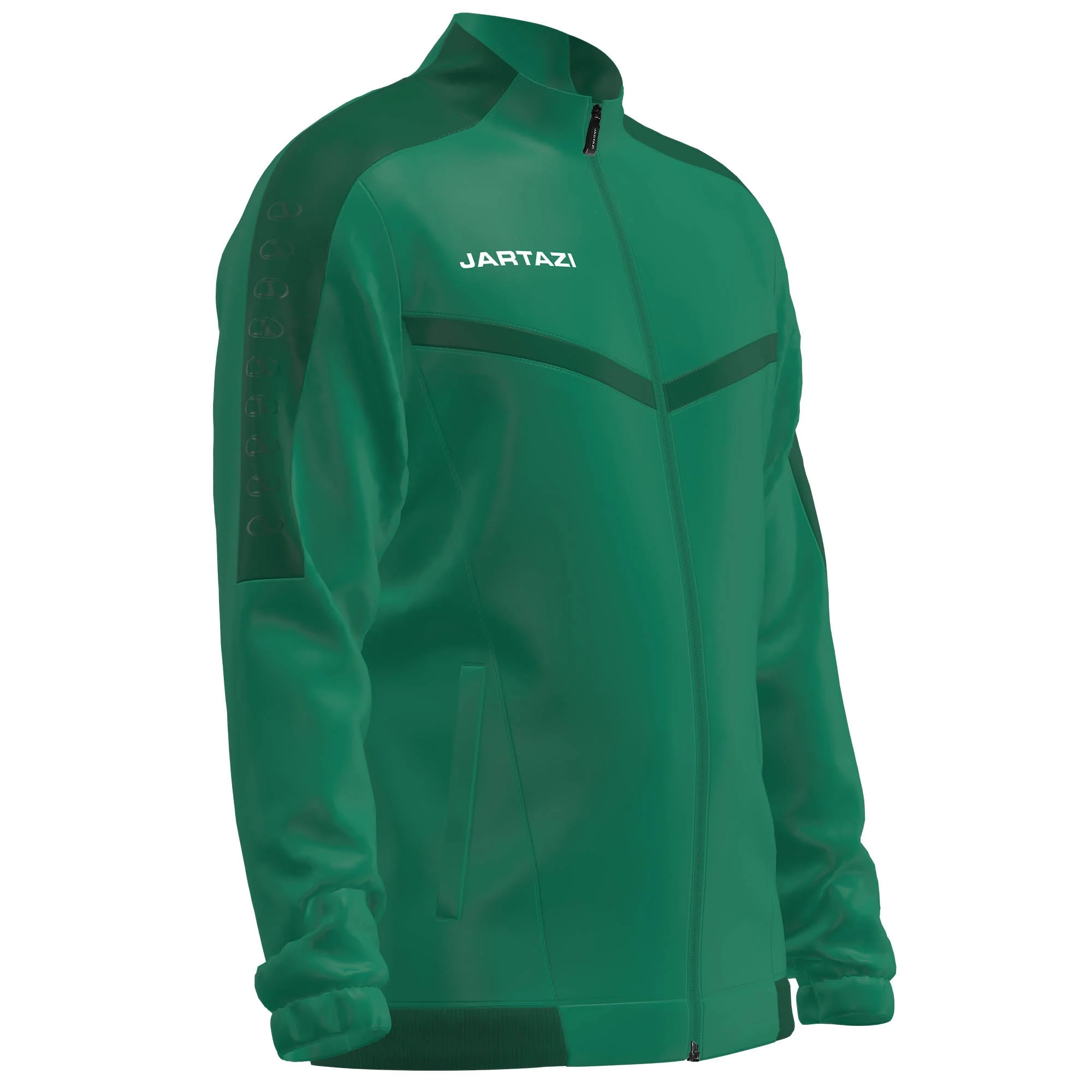 Jartazi Torino Mens Full-Zip Poly Training Jacket - Image 5