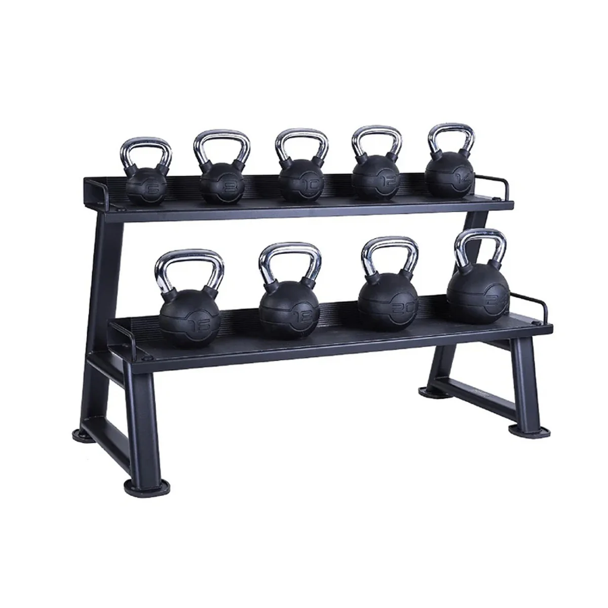 Jordan 2 Tier Kettlebell Rack - Image 3