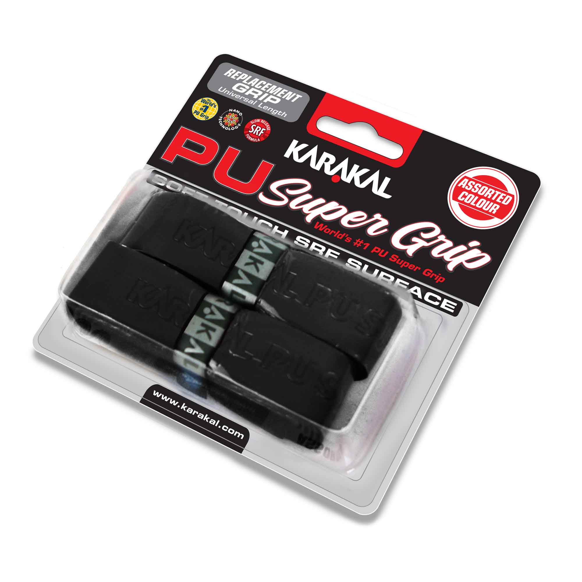 Karakal PU Super Replacement Grip - 2 grips - Image 8