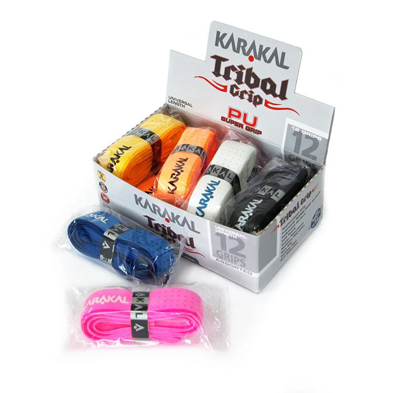 Karakal PU Super Tribal Replacement Grip (12 pack) - Image 4