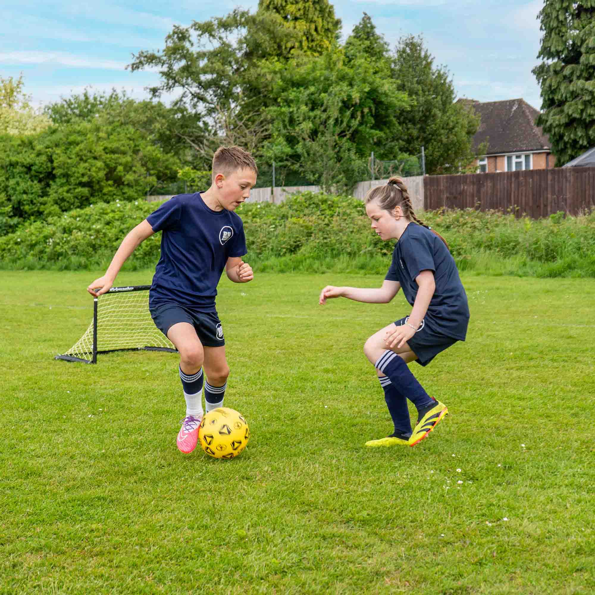 Kickmaster One on One Folding Football Goal Set - Image 2