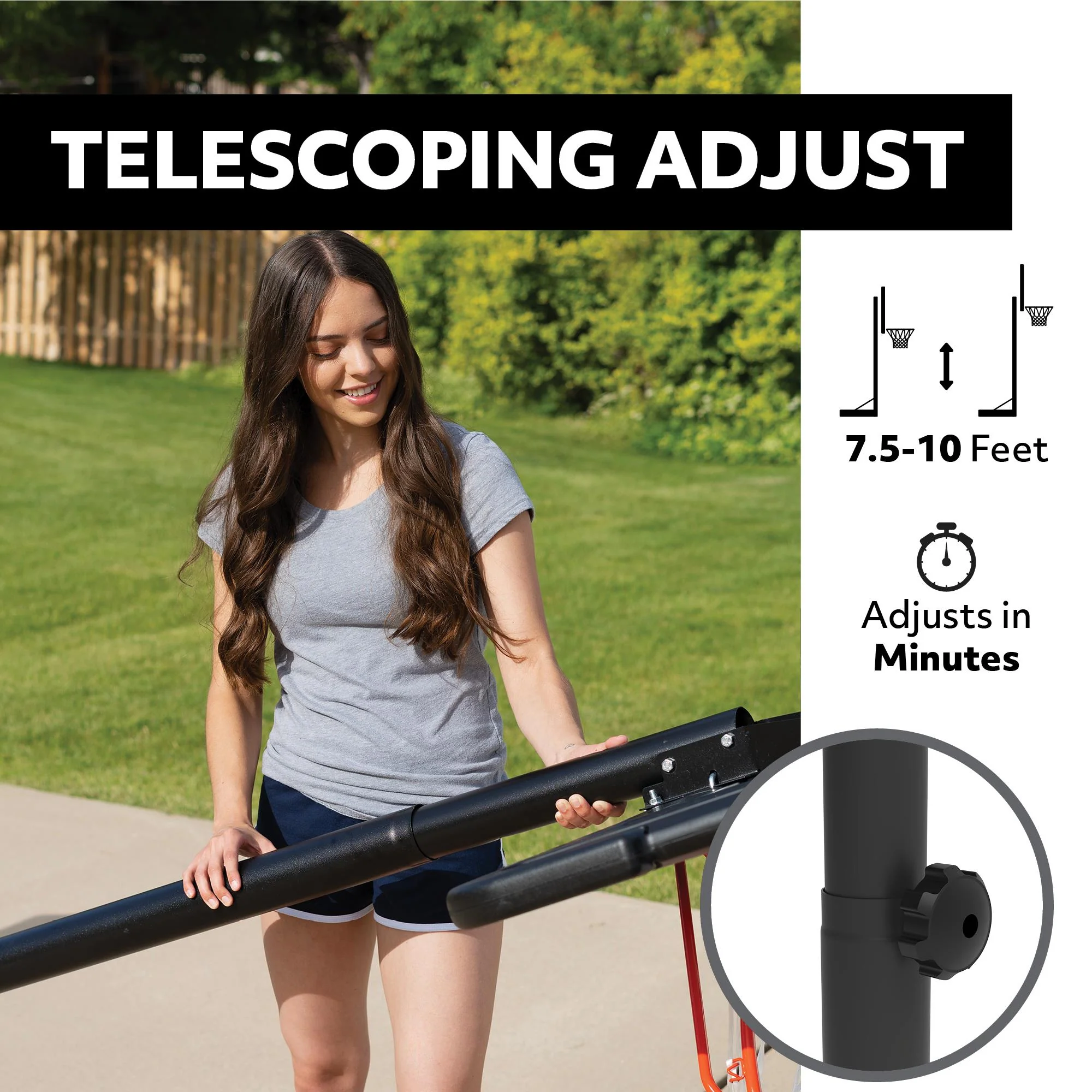 Lifetime Fusion 44 inch Basketball System - Image 5