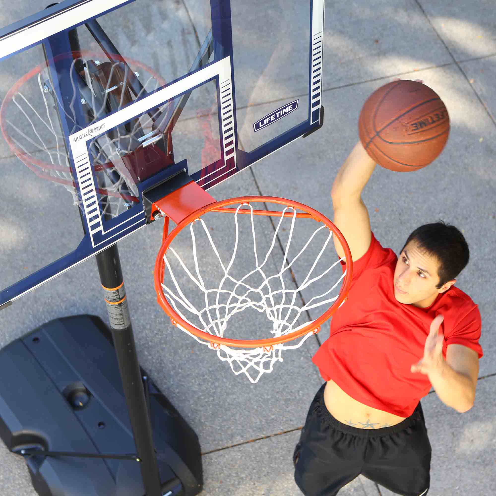 Lifetime Quick Adjust 44 inch Basketball System - Image 8