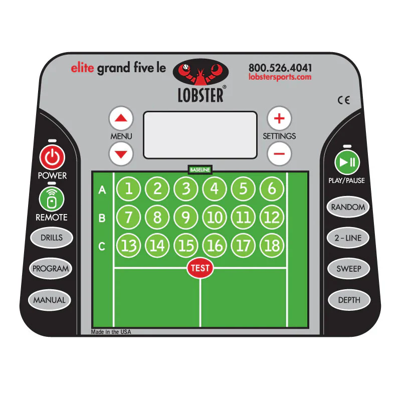 Lobster Elite Grand 5 Limited Edition Ball Machine with Remote Control - Image 2