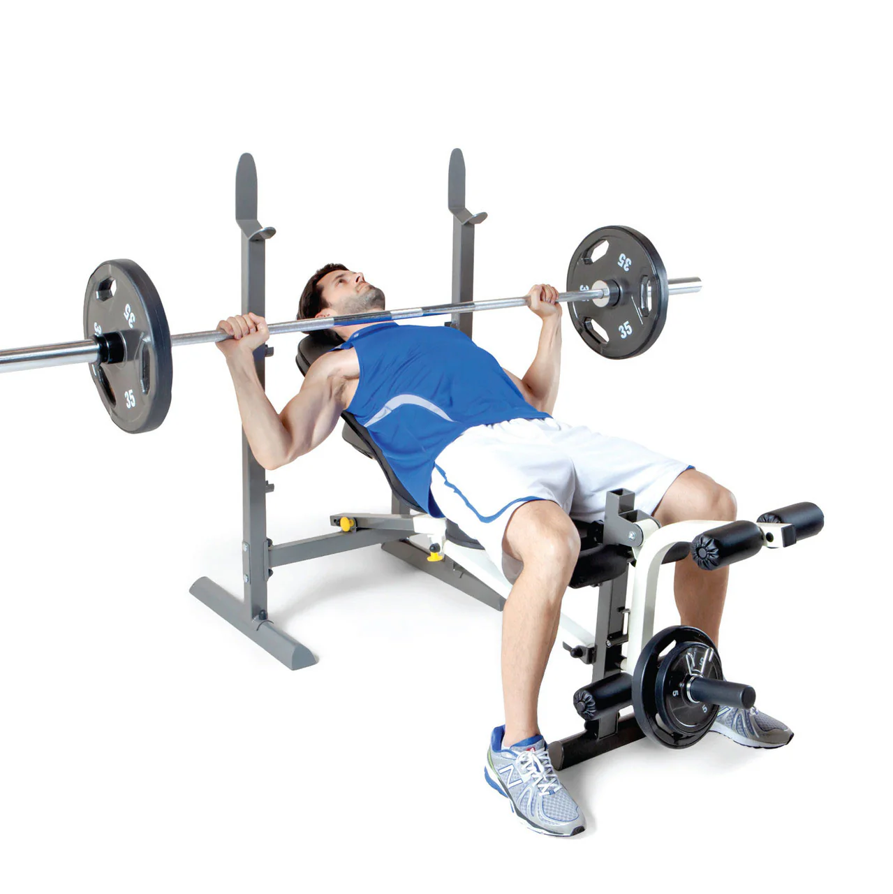 Marcy MWB20100 Folding Barbell Weight Bench - Image 4