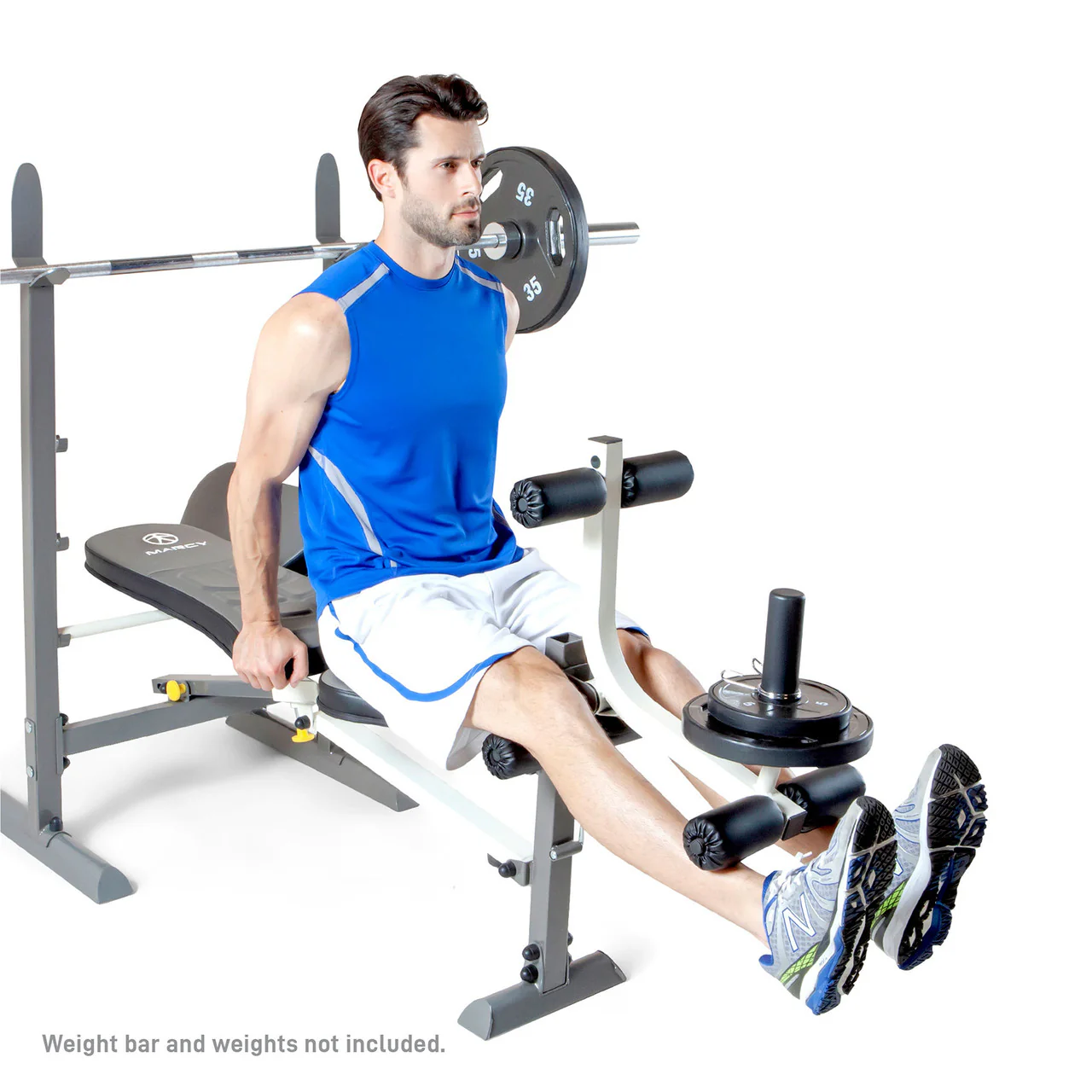 Marcy MWB20100 Folding Barbell Weight Bench - Image 6