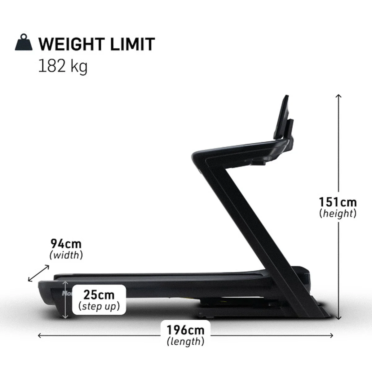 NordicTrack Commercial 1750 Folding Treadmill - Image 9