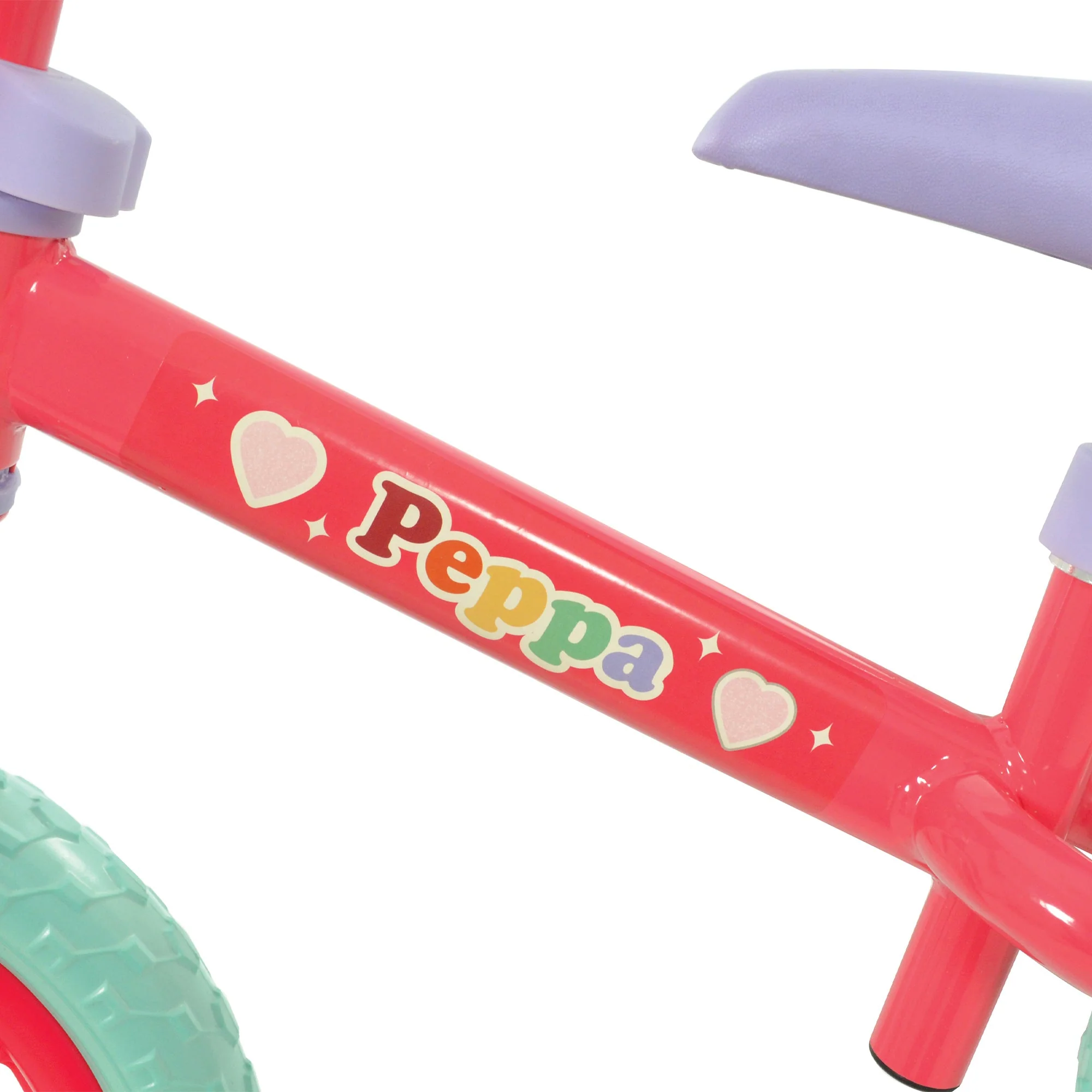 Peppa Pig 12" Balance Bike with Light Up Wheels - Image 5