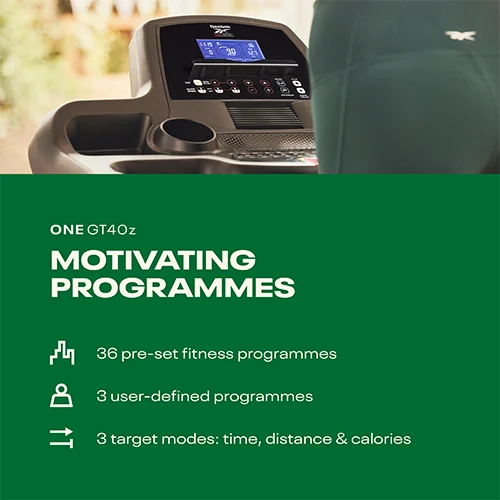 Reebok GT40z Folding Treadmill with Connected Fitness - Image 8