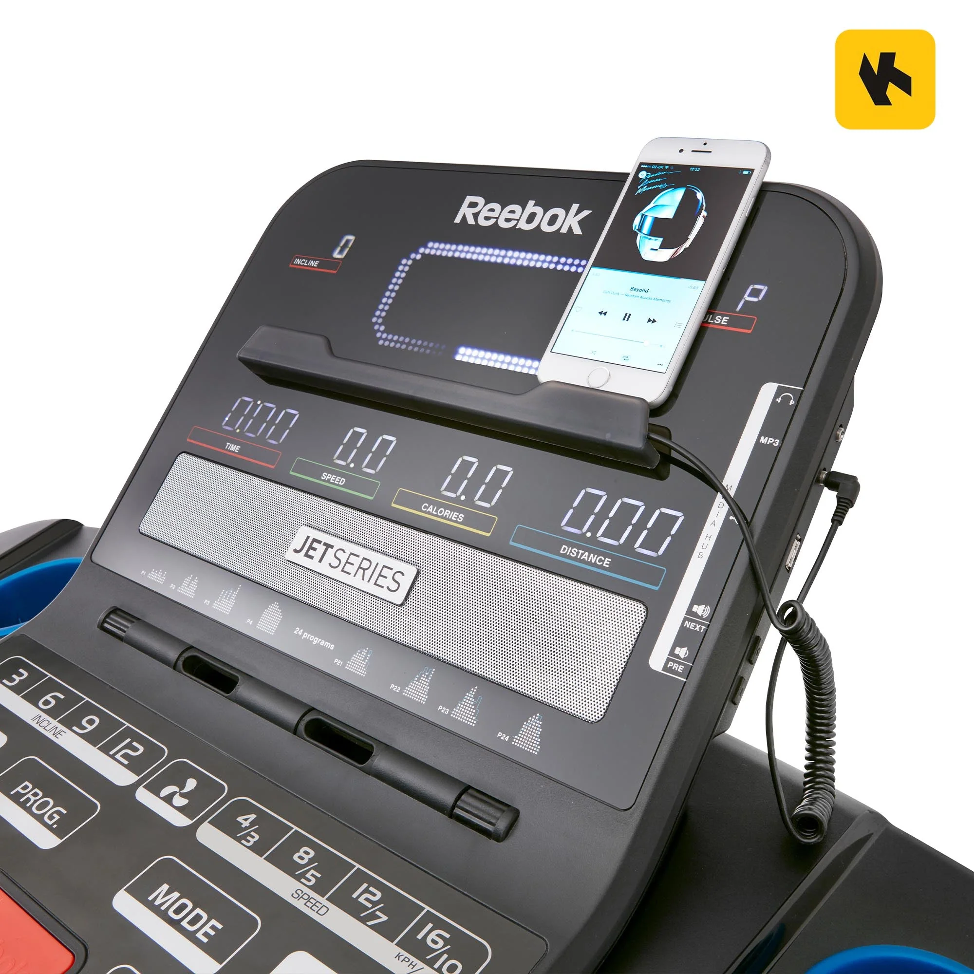 Reebok Jet 300 Series Bluetooth Folding Treadmill - Image 6
