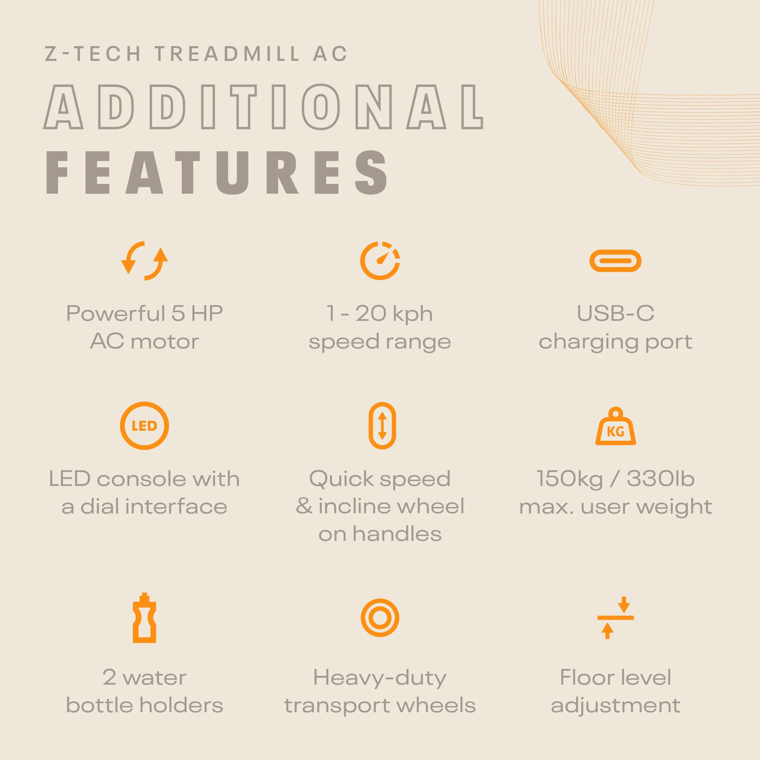 Upgraded Reebok Z-Tech AC Treadmill - Image 20