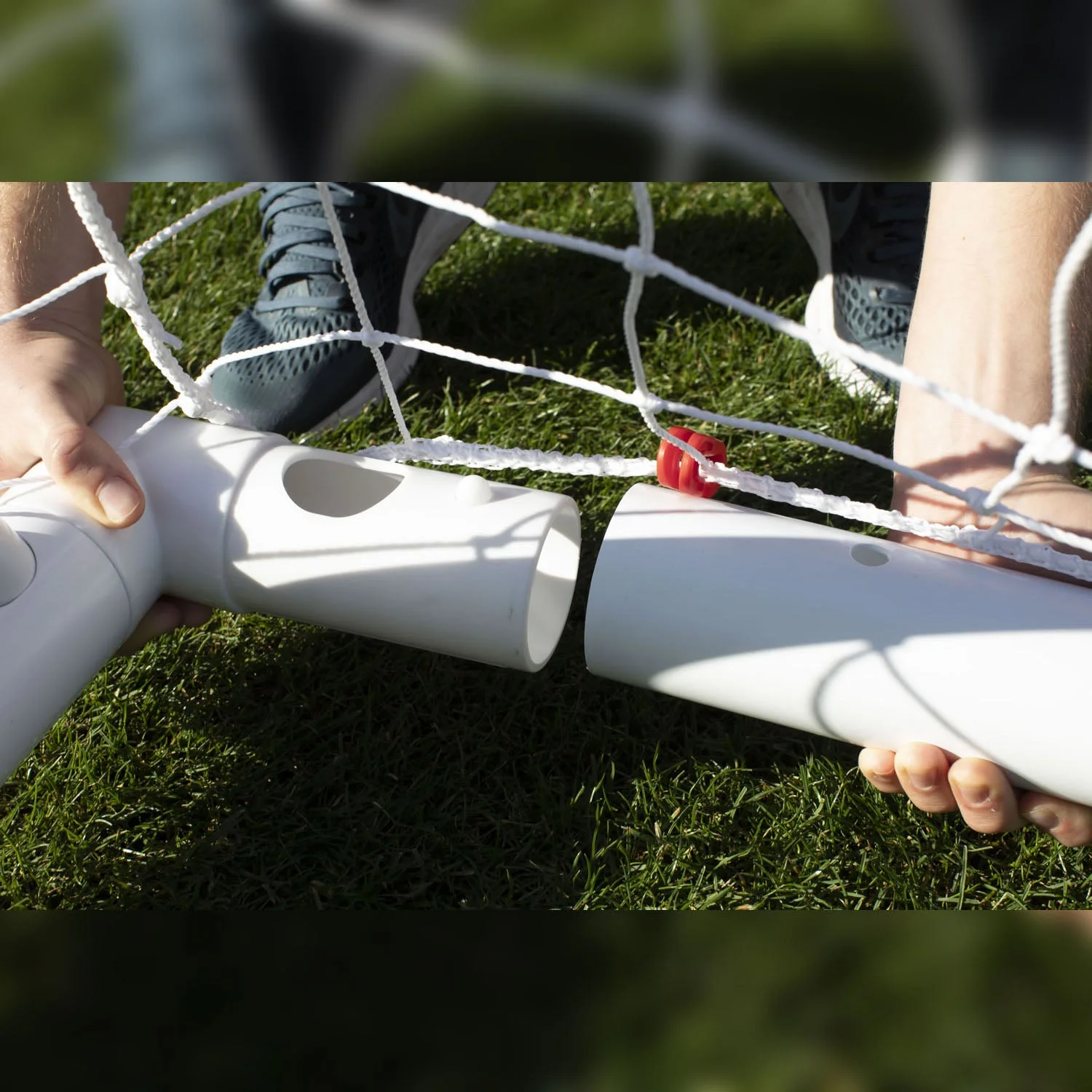 Samba 8ft x 4ft Trainer Football Goal with Locking System - Image 4