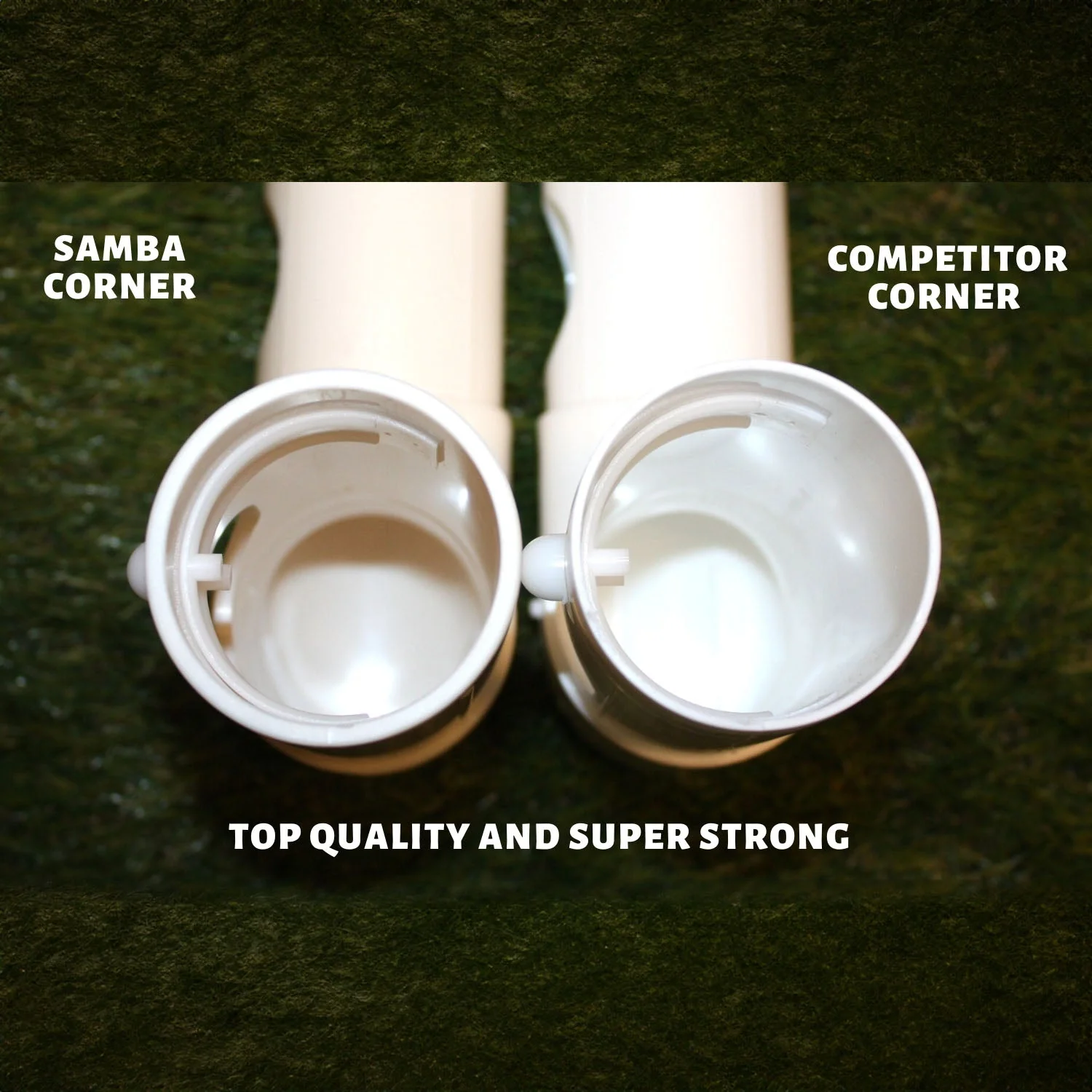 Samba 8ft x 4ft Trainer Football Goal with Locking System - Image 8