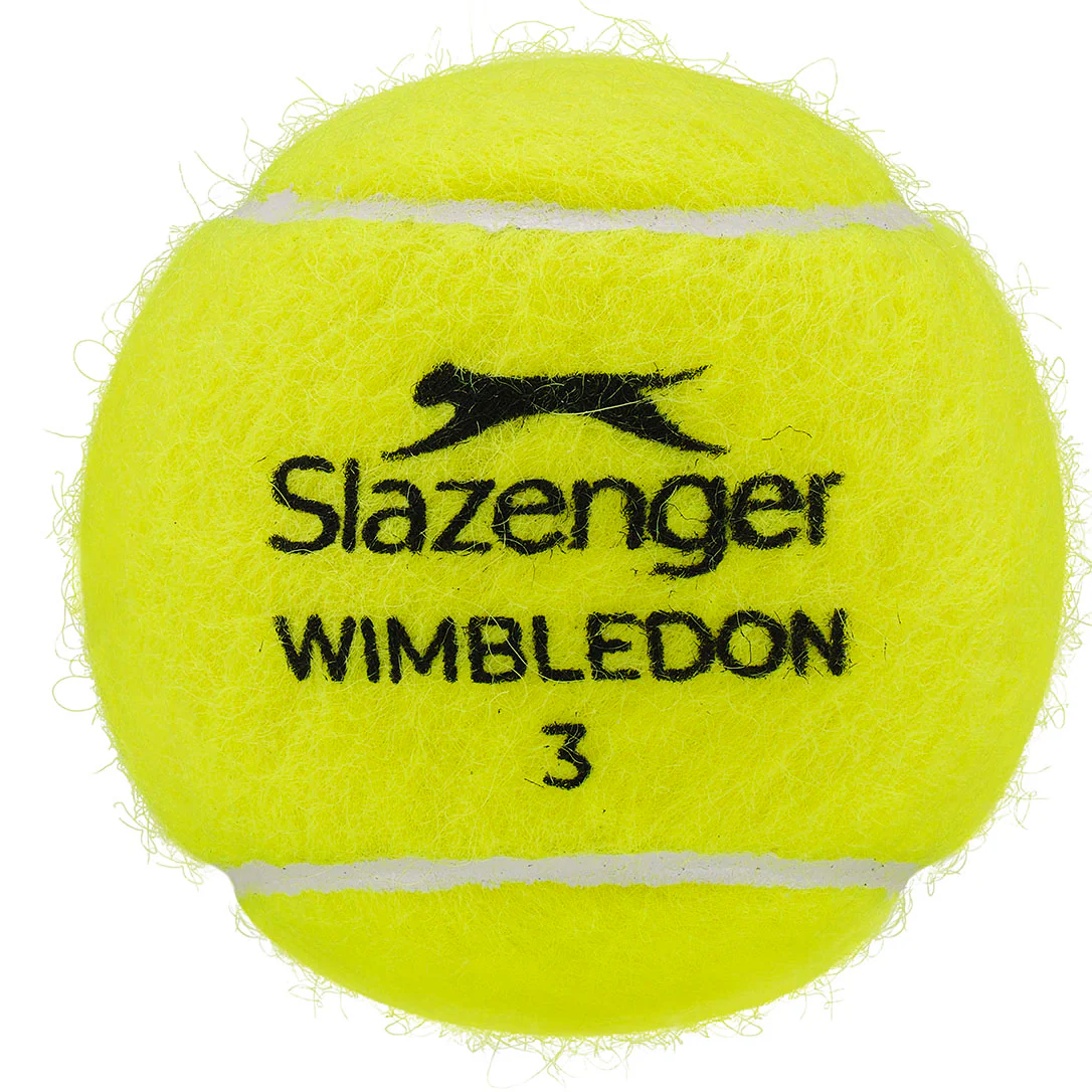 Slazenger Wimbledon Ultra Vis Tennis Balls - Tube Of 4 - Image 2