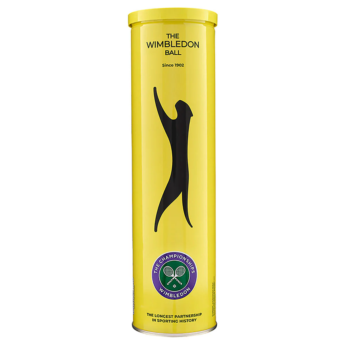 Slazenger Wimbledon Ultra Vis Tennis Balls - Tube Of 4 - Image 3