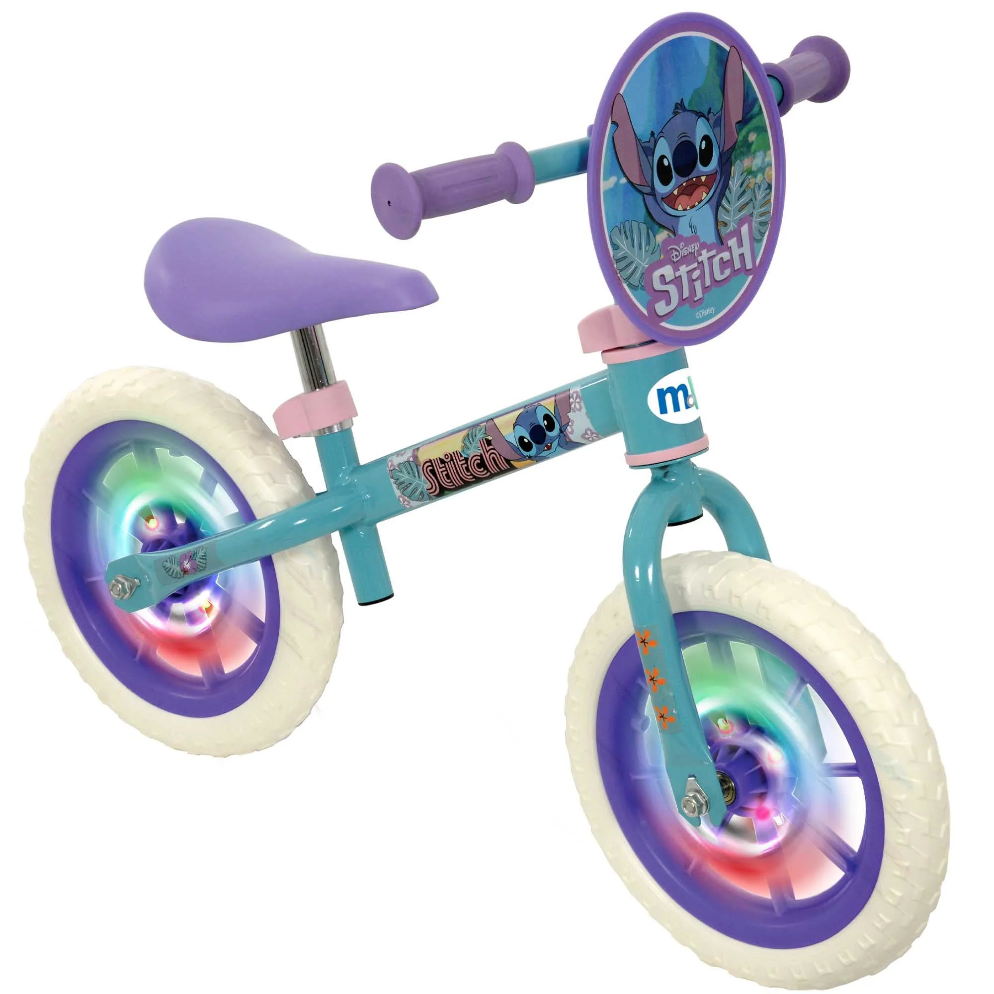 Stitch 12" Balance Bike with Light Up Wheels - Image 9