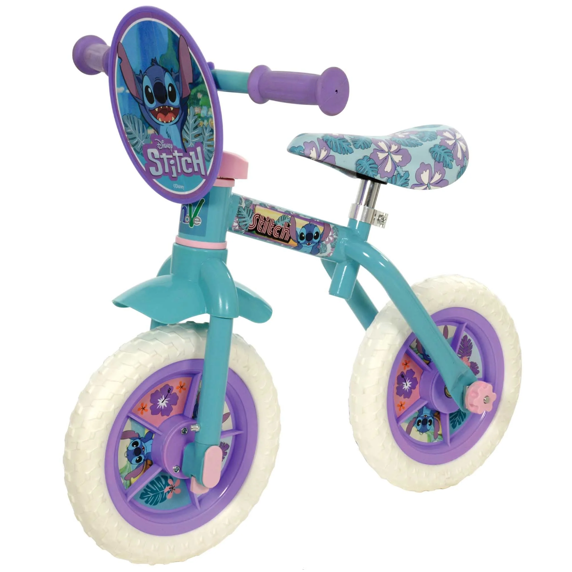 Stitch 2-in-1 10" Wheel Size Training Bike - Image 3