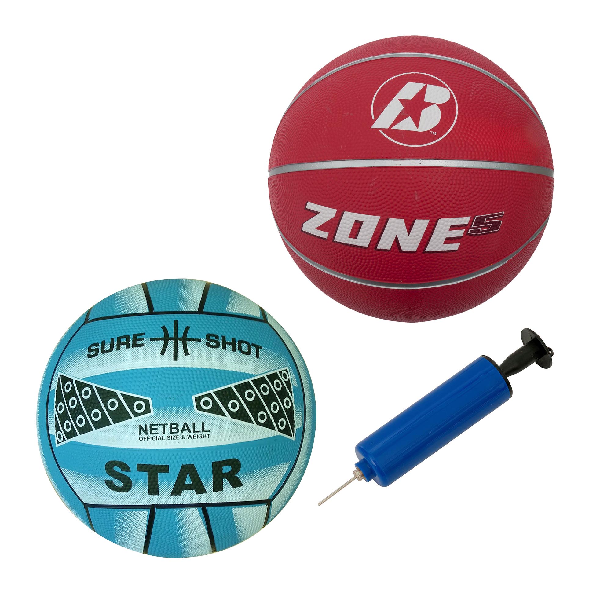 Sure Shot Easi Dual Combo Basketball and Netball Unit - Image 3