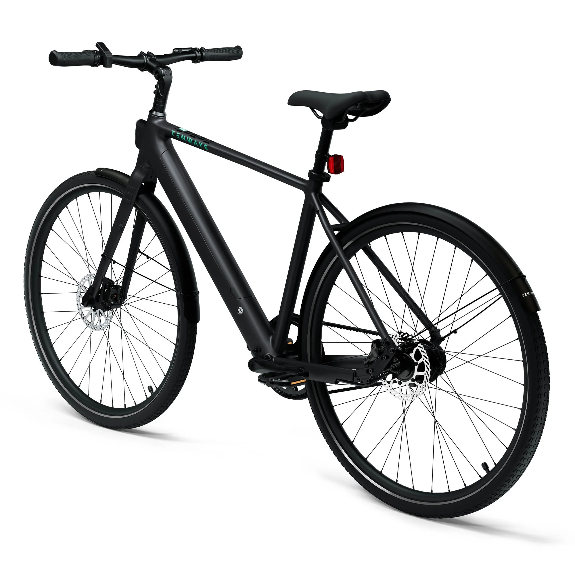 Tenways CGO600 Pro Commuter Urban Electric Hybrid Bike - Image 17