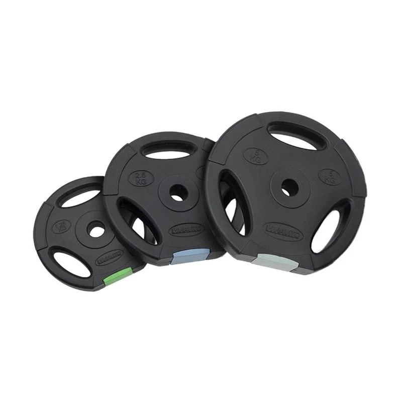 Viavito 35kg Tri Grip Vinyl Standard Weight Plates Set