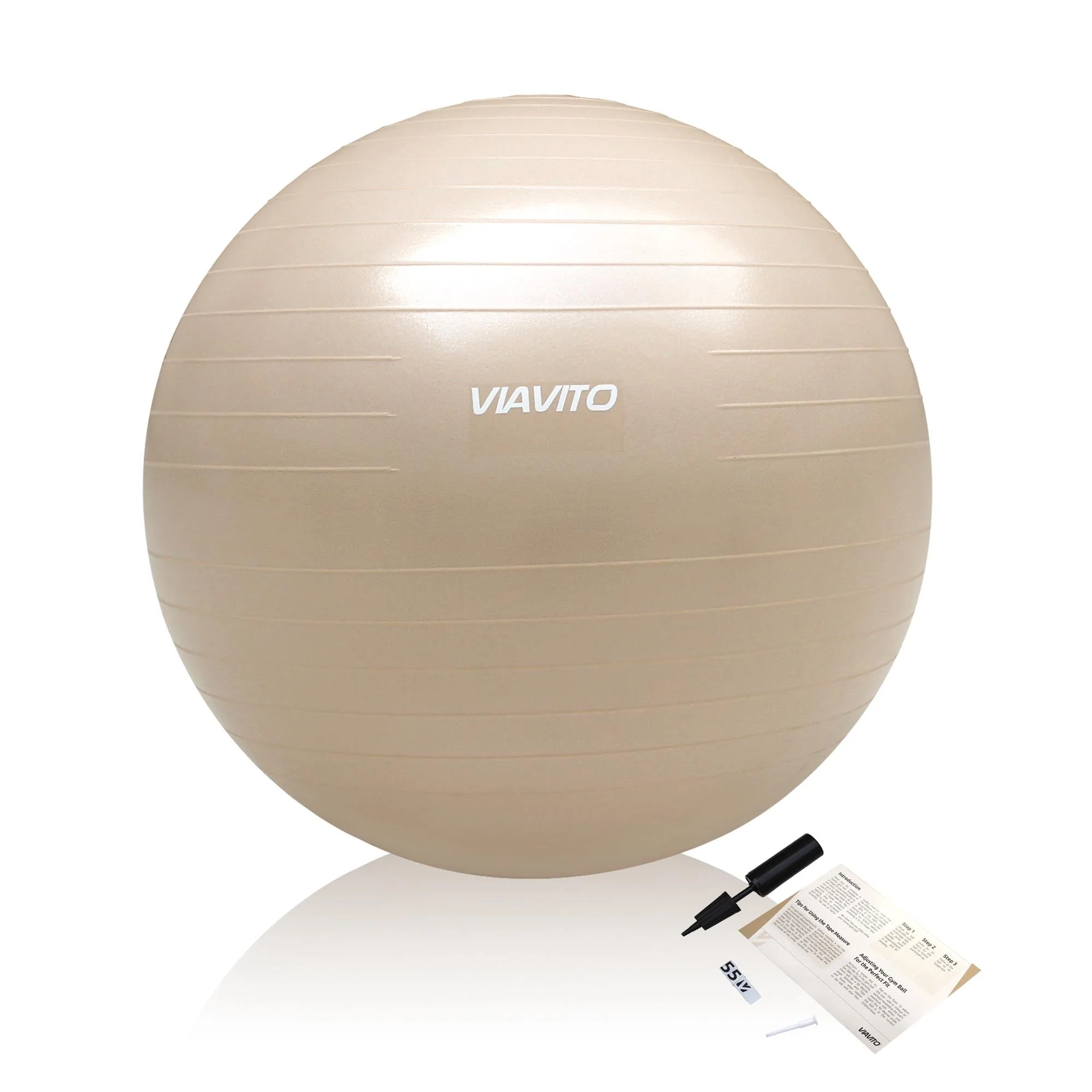 Viavito 500kg Studio Anti-burst 55cm Gym Ball - Image 3