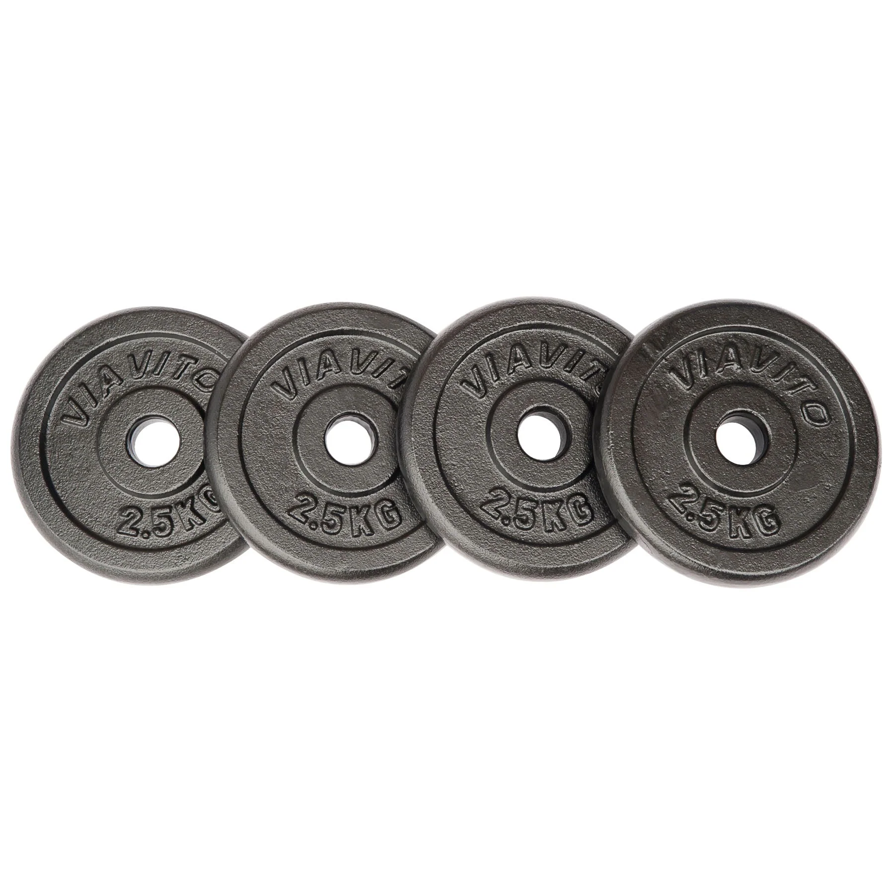 Viavito Cast Iron Standard Weight Plates - Image 13