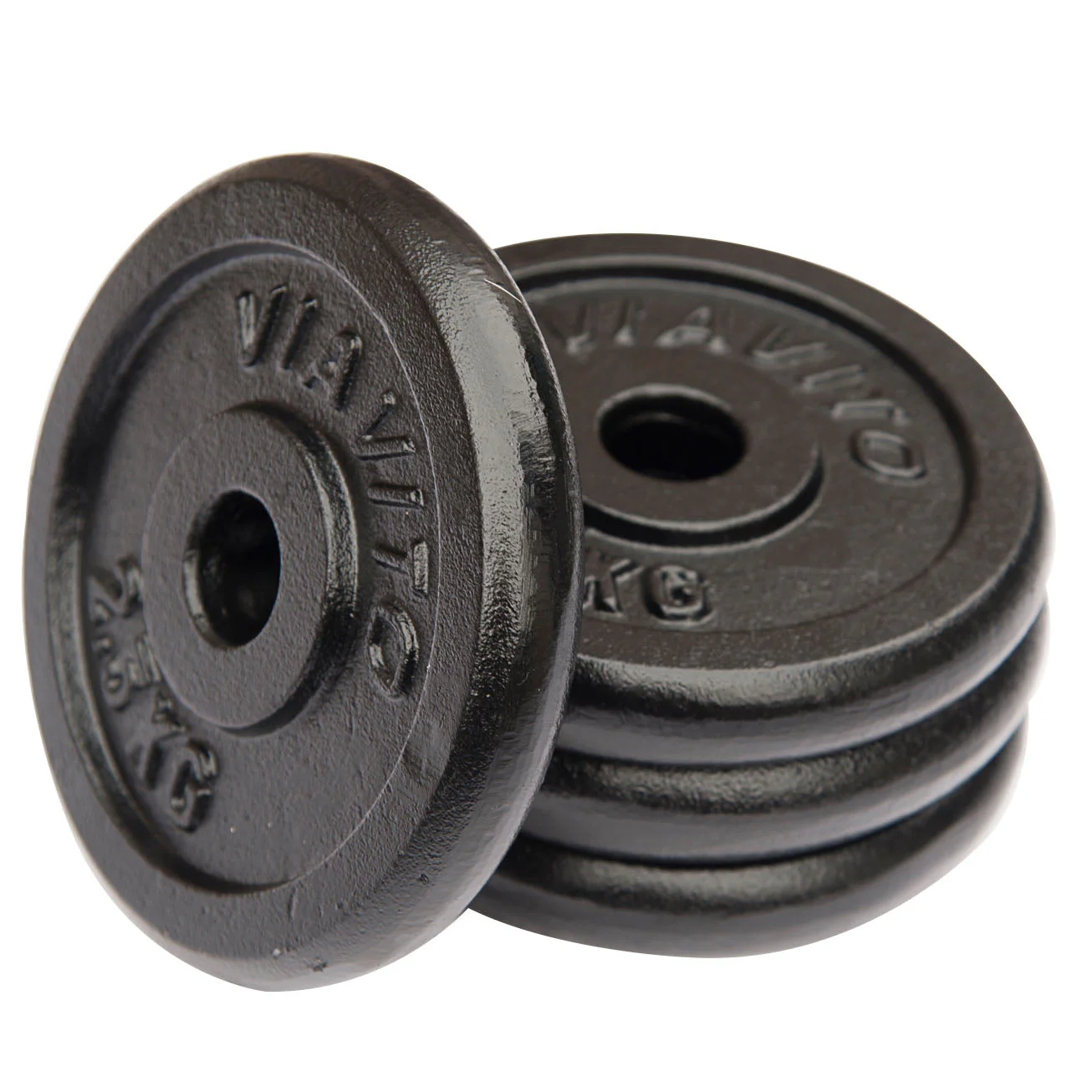Viavito Cast Iron Standard Weight Plates - Image 4