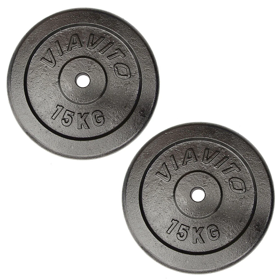 Viavito Cast Iron Standard Weight Plates - Image 9