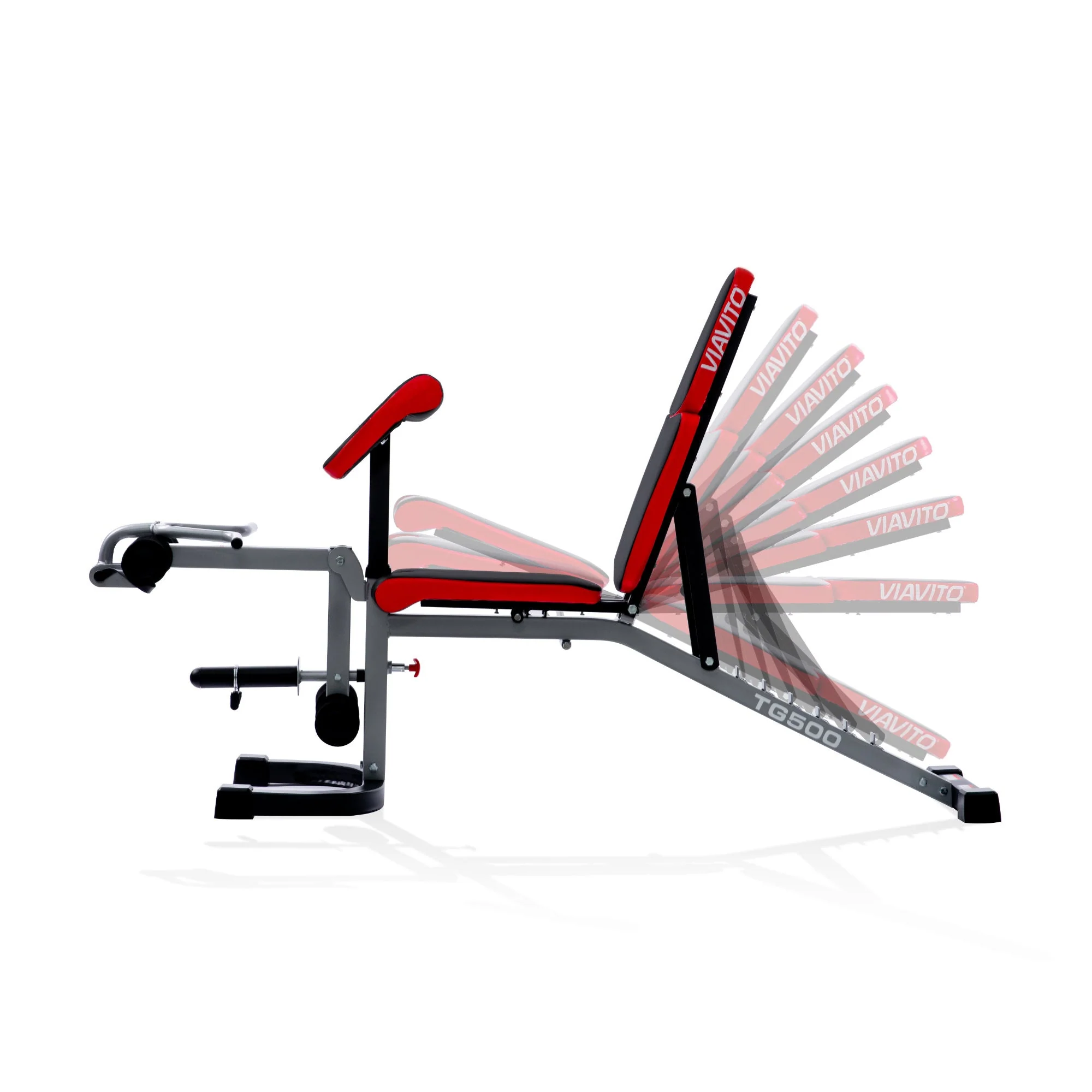 Viavito Complete Strength Bench and Stands Set - Image 3