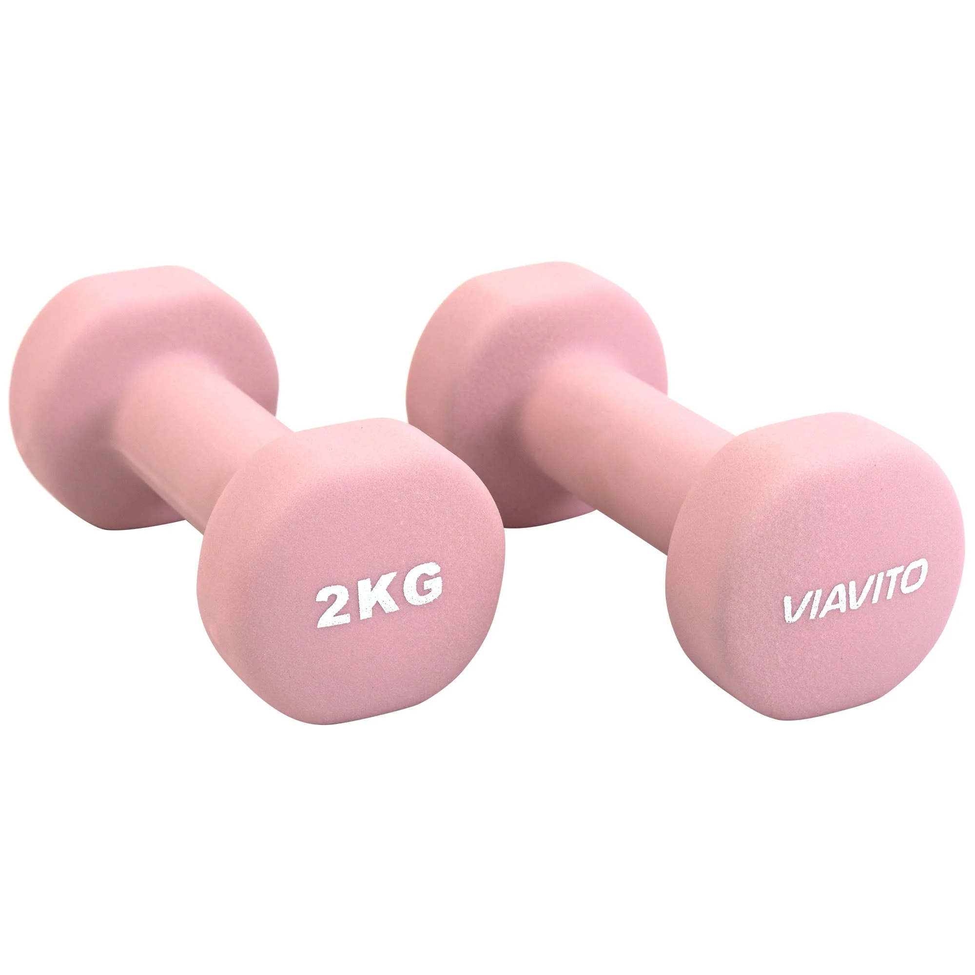 Viavito Neoprene Dumbbells - Pair - Image 8